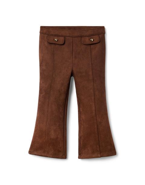 The Sueded Flare Pant