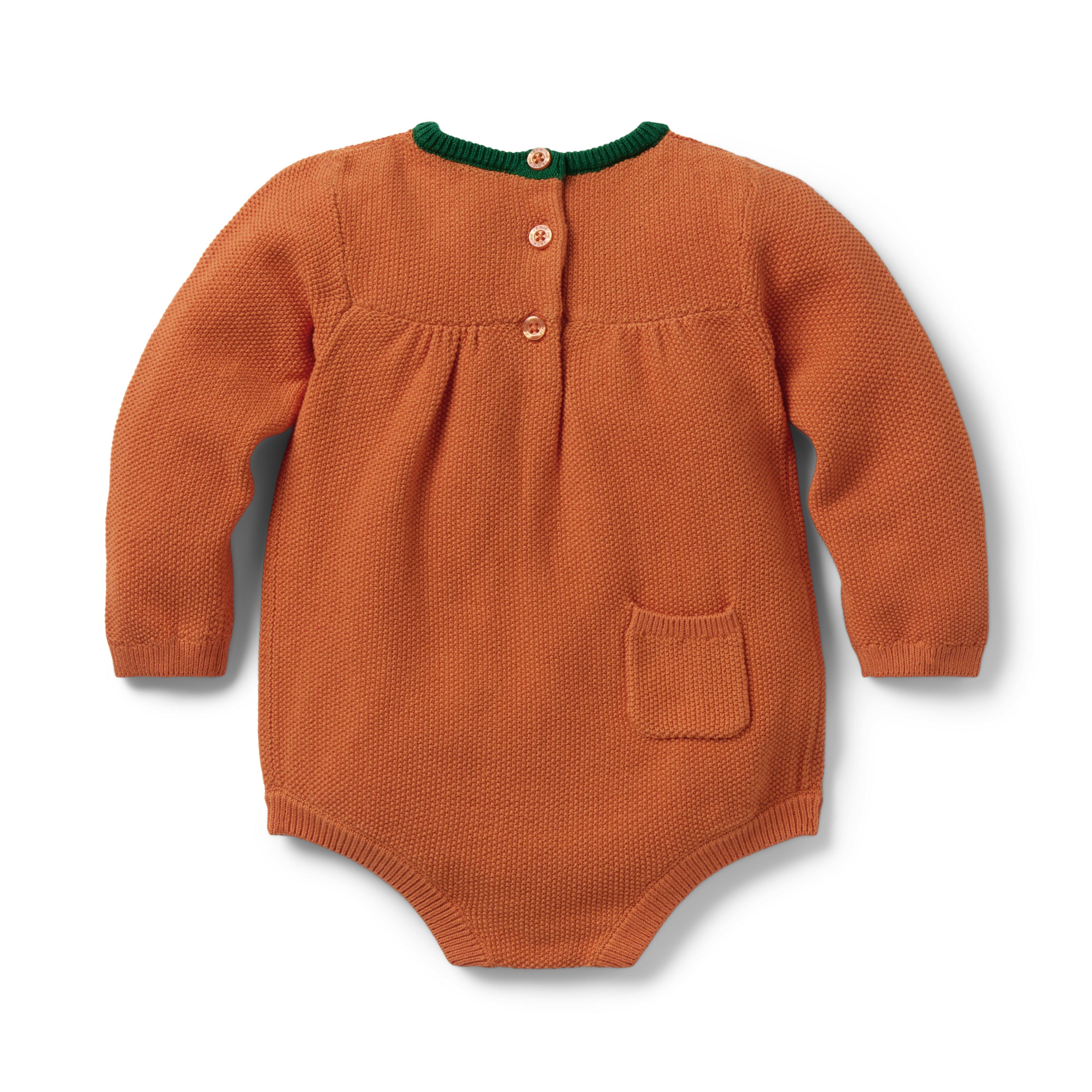 Baby Pumpkin Romper image number 2