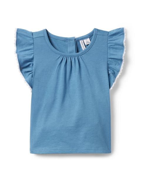 Flutter Sleeve Top