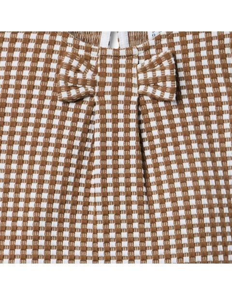 Gingham Ruffle Top