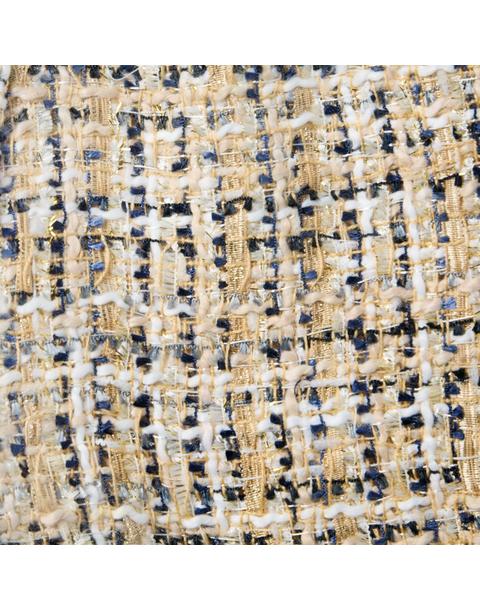 Tweed Grosgrain Trim Short