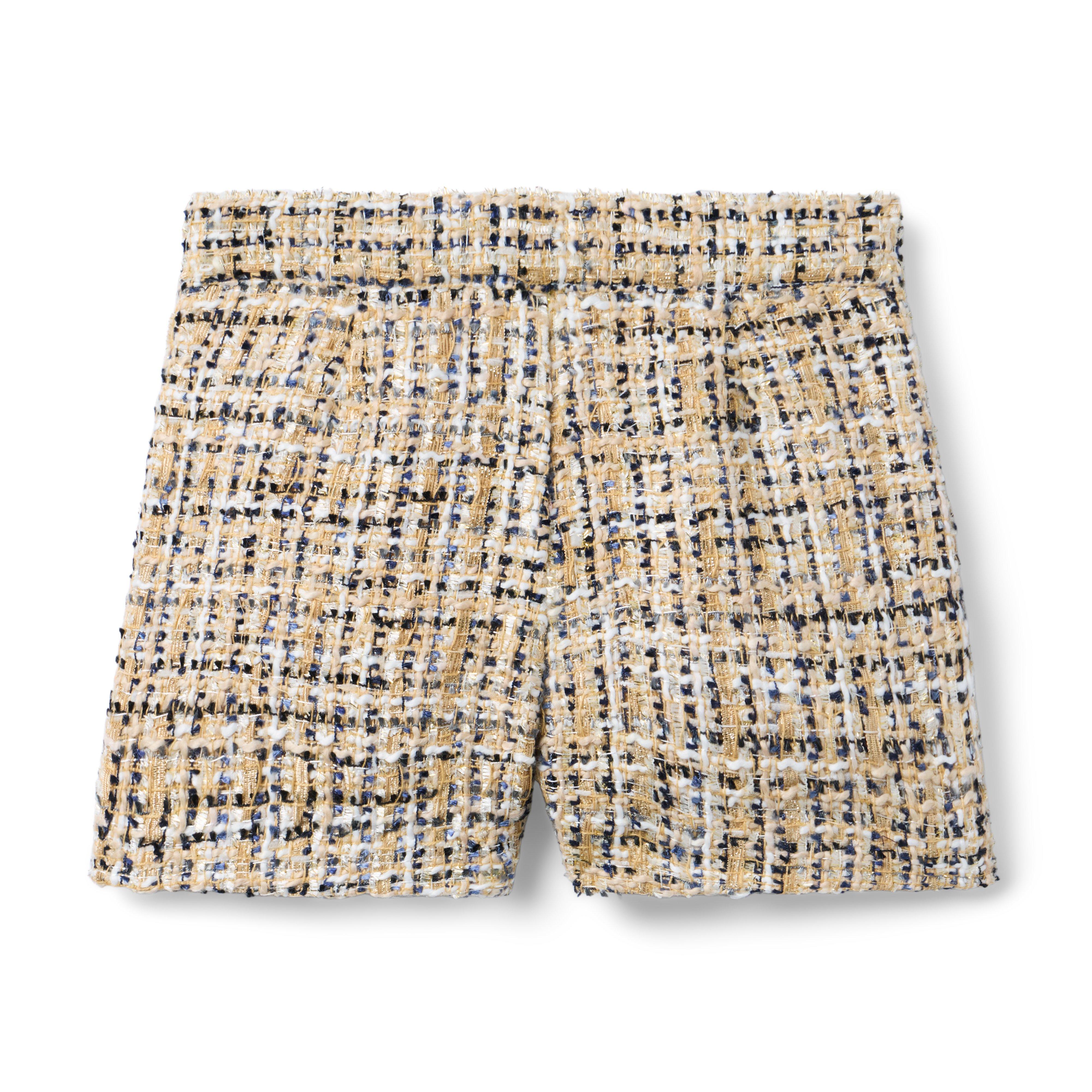 Tweed Grosgrain Trim Short image number 2