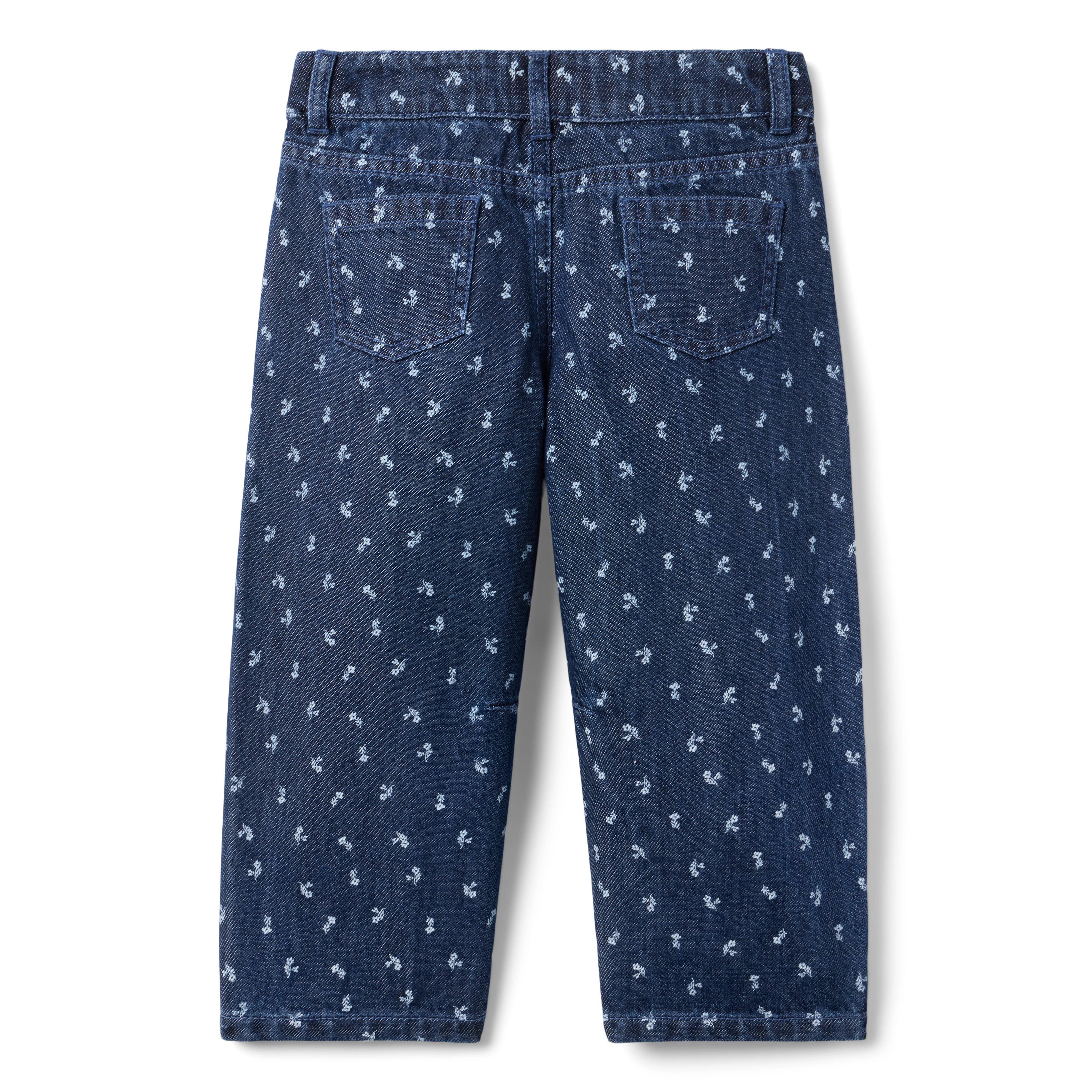 The Floral Barrel Leg Jean image number 2