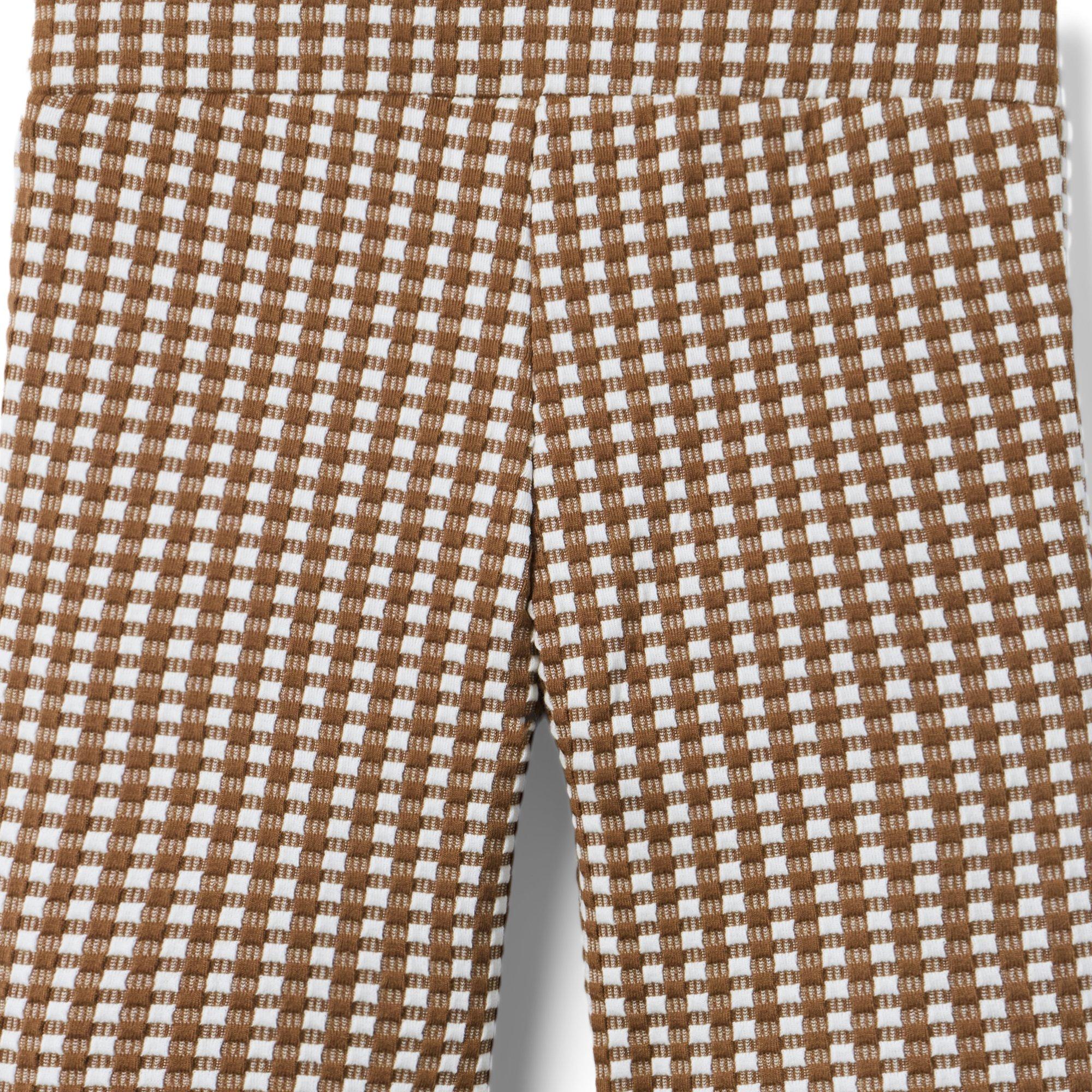 The Gingham Flare (Ponte?) Pant image number 2