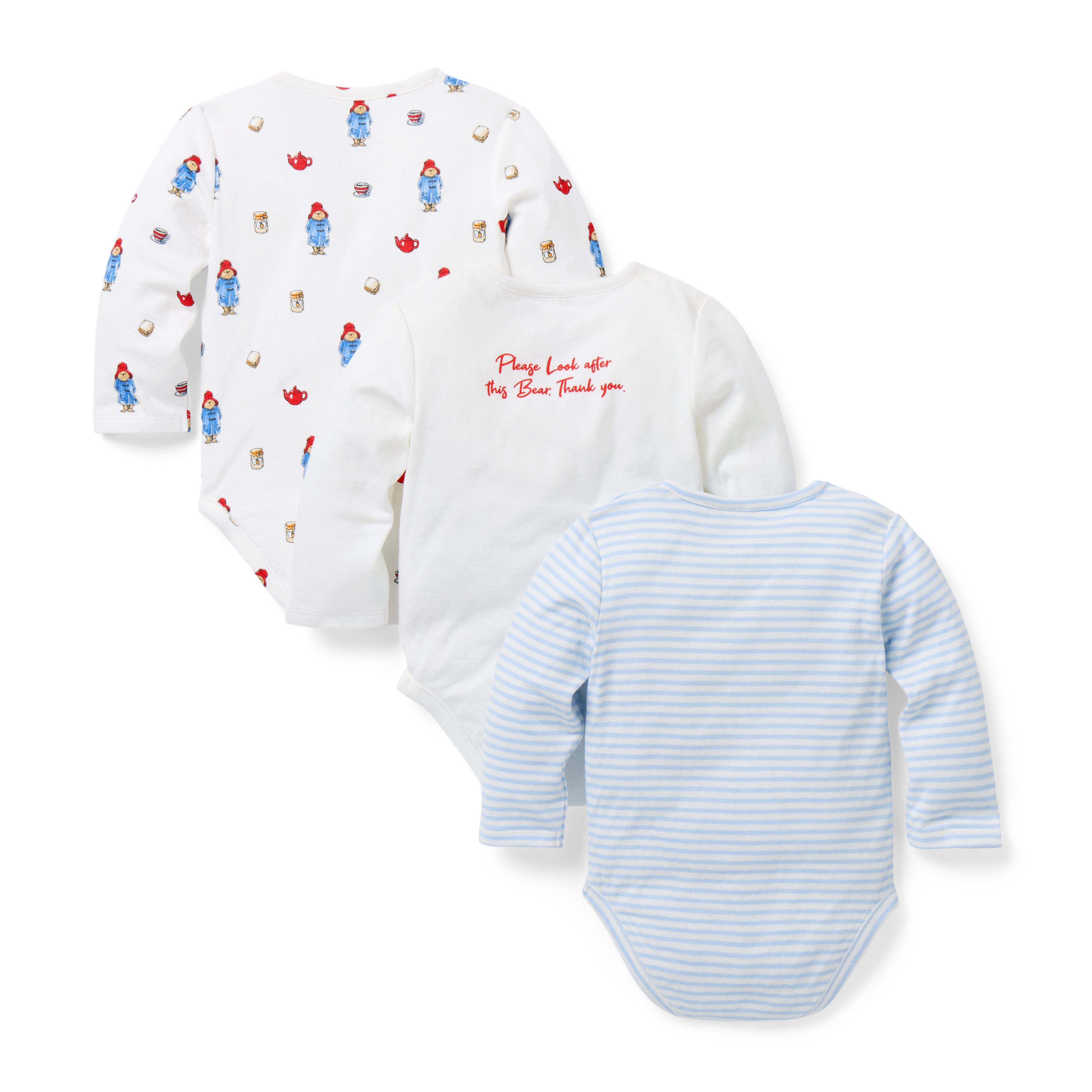 Paddington&trade; x Janie and Jack Baby Bodysuit 3-Pack image number 1