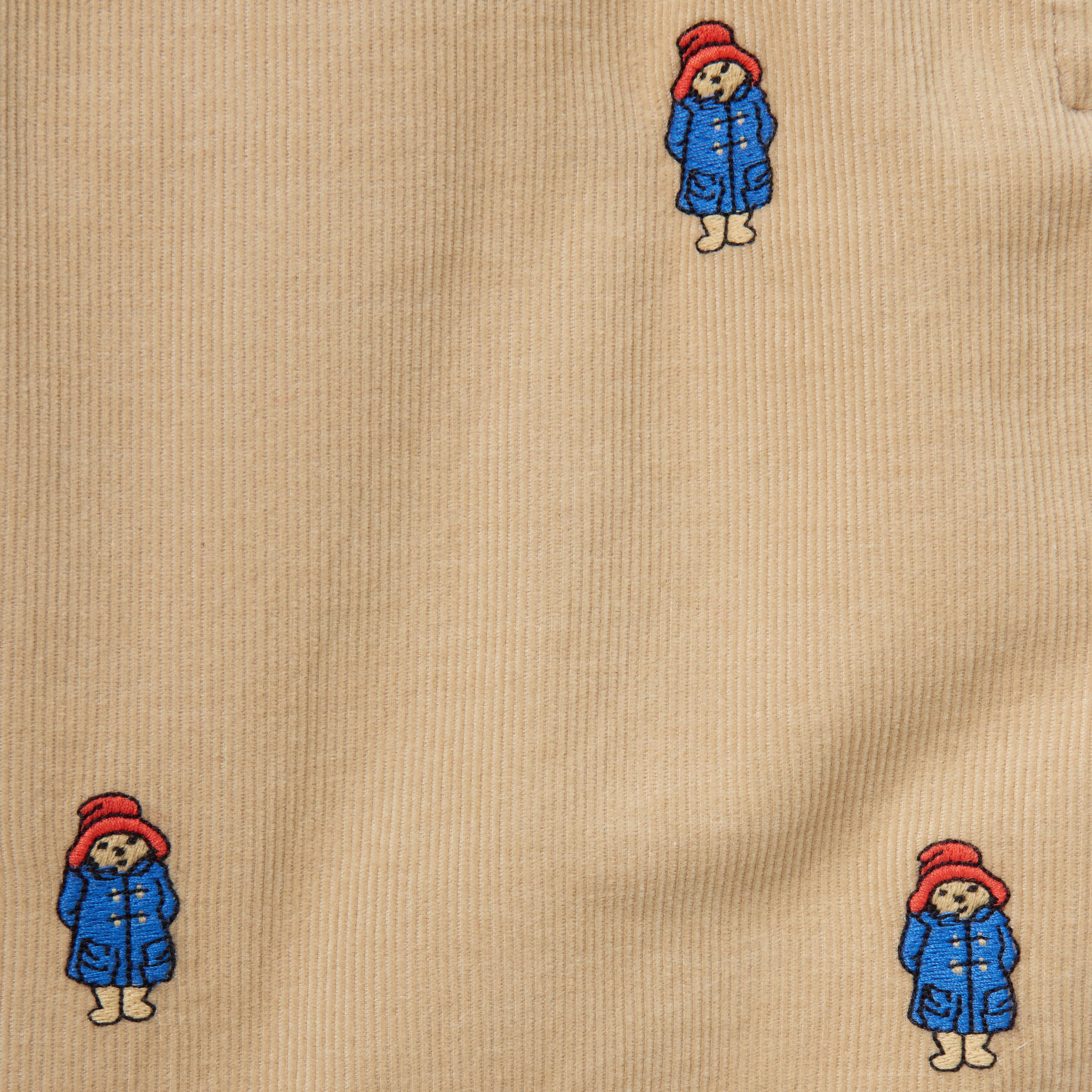 Paddington&trade; x Janie and Jack Baby Embroidered Overall image number 1