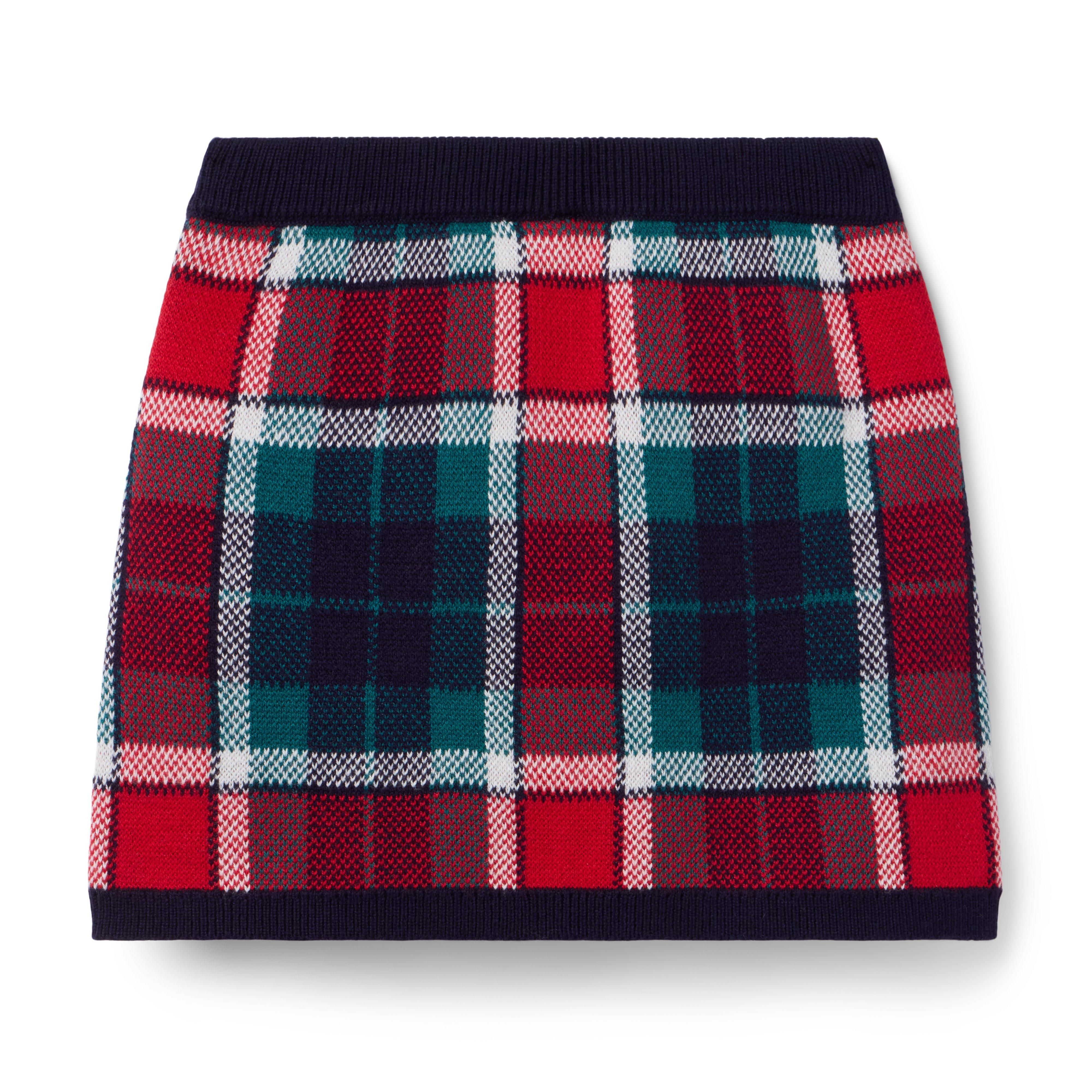 Tartan Sweater Skirt image number 1