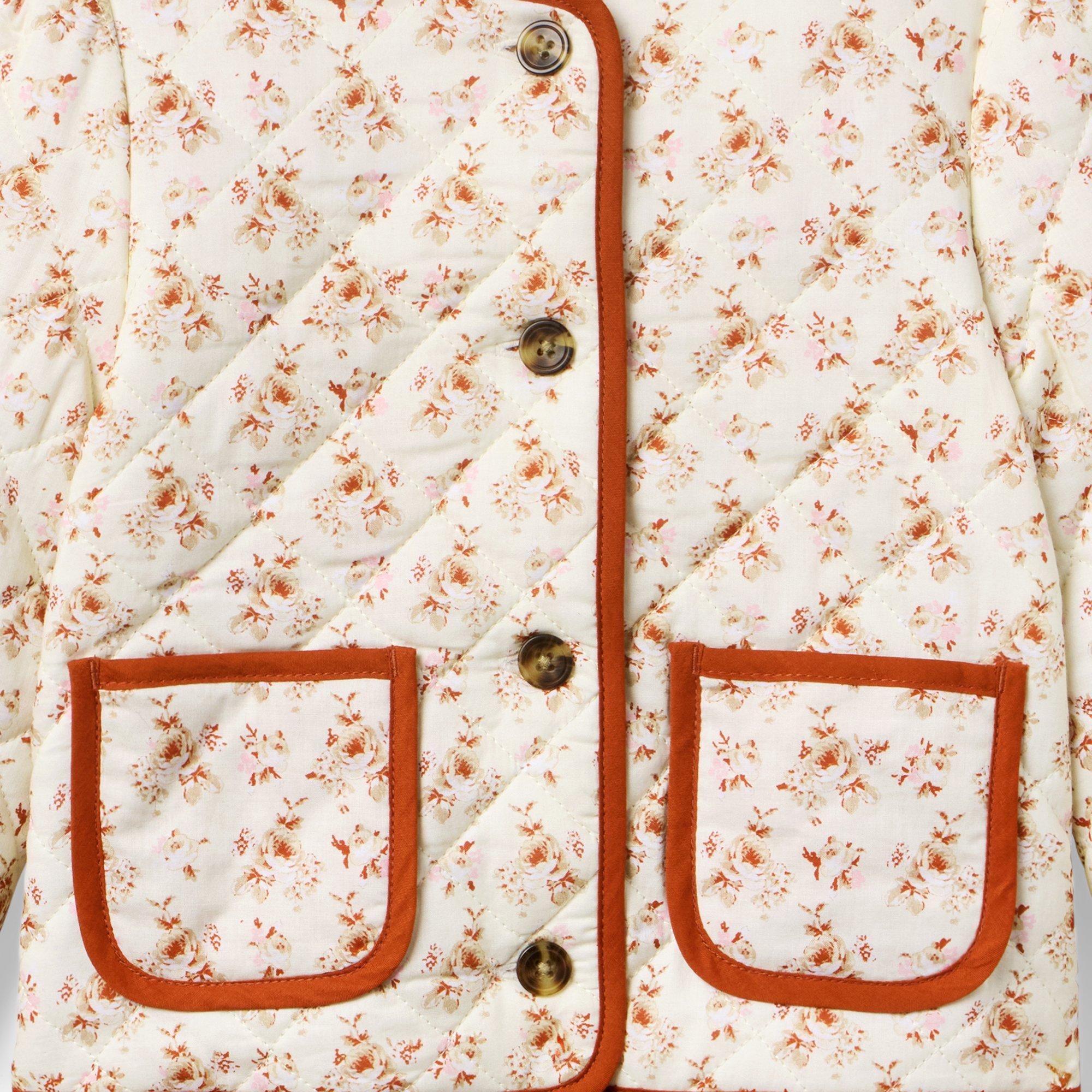 The Quilted Floral Jacket image number 1