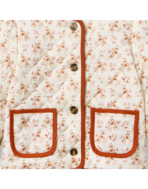The Quilted Floral Jacket