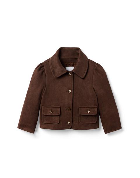 The Sueded Puff Sleeve Jacket