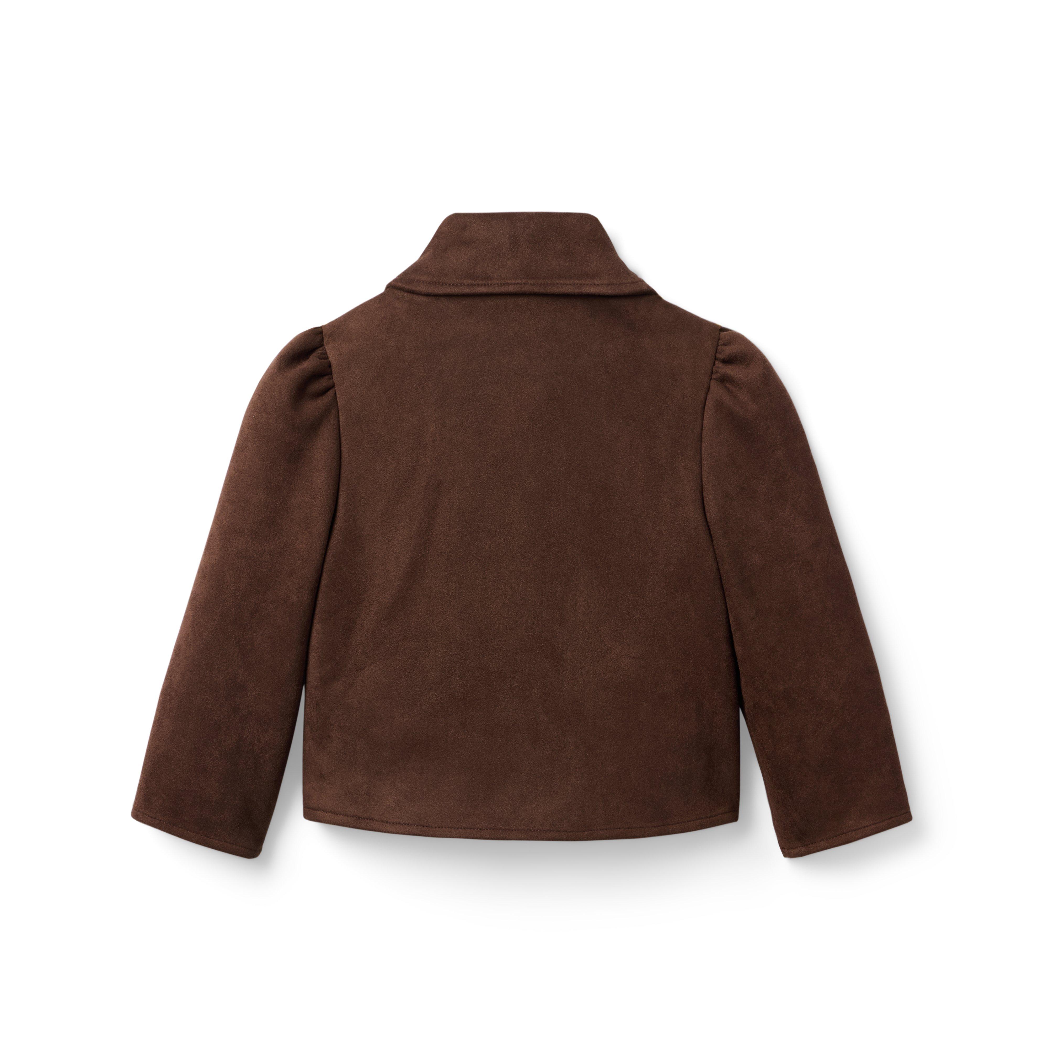 The Sueded Puff Sleeve Jacket image number 1