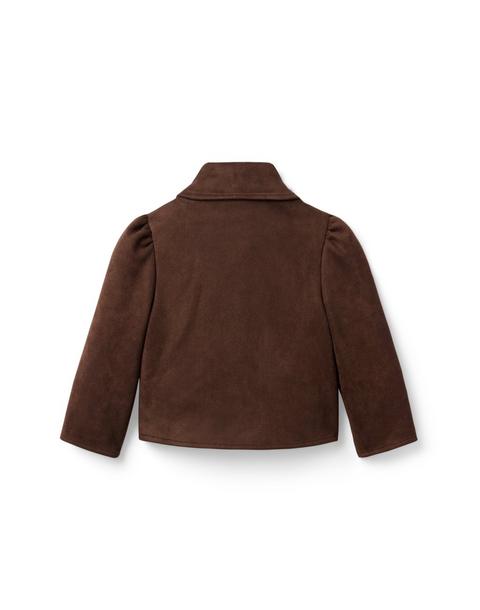 The Sueded Puff Sleeve Jacket