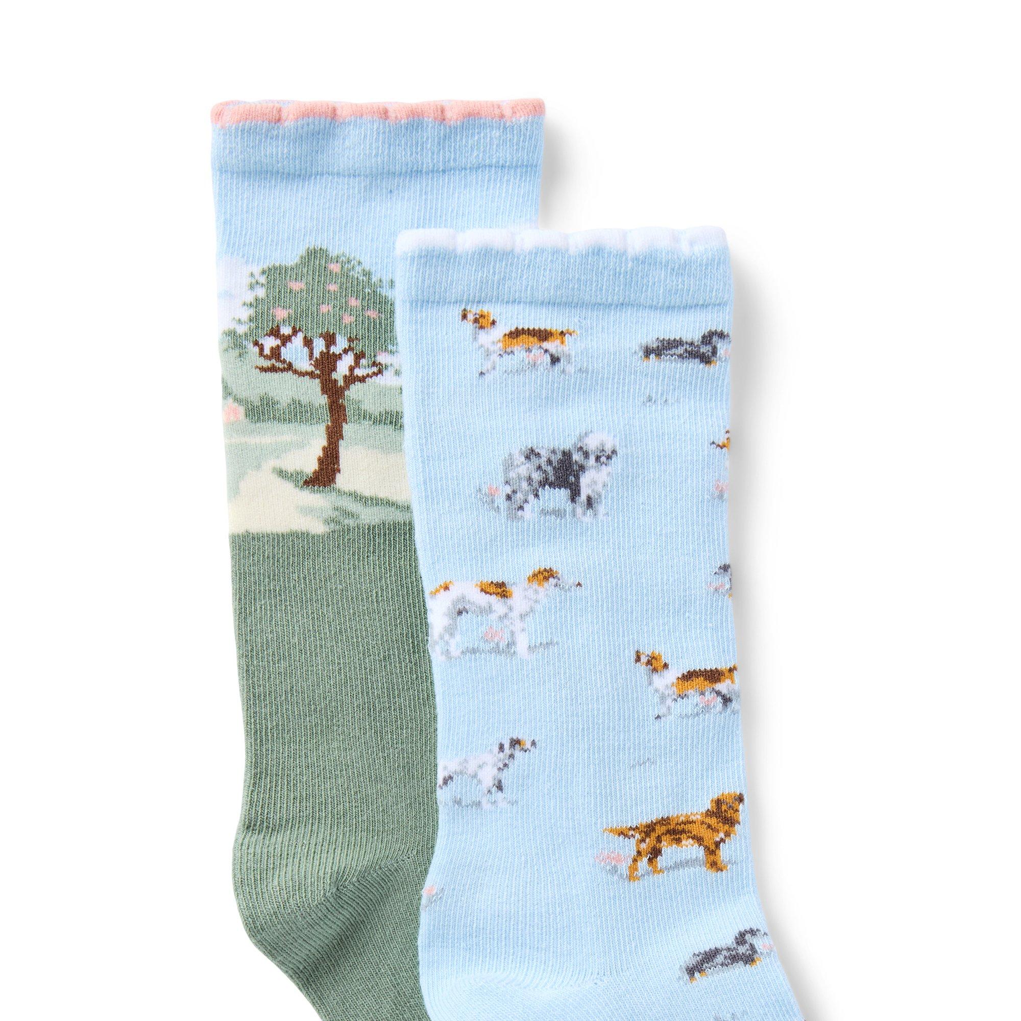 Dog Friends Sock 2-Pack image number 1