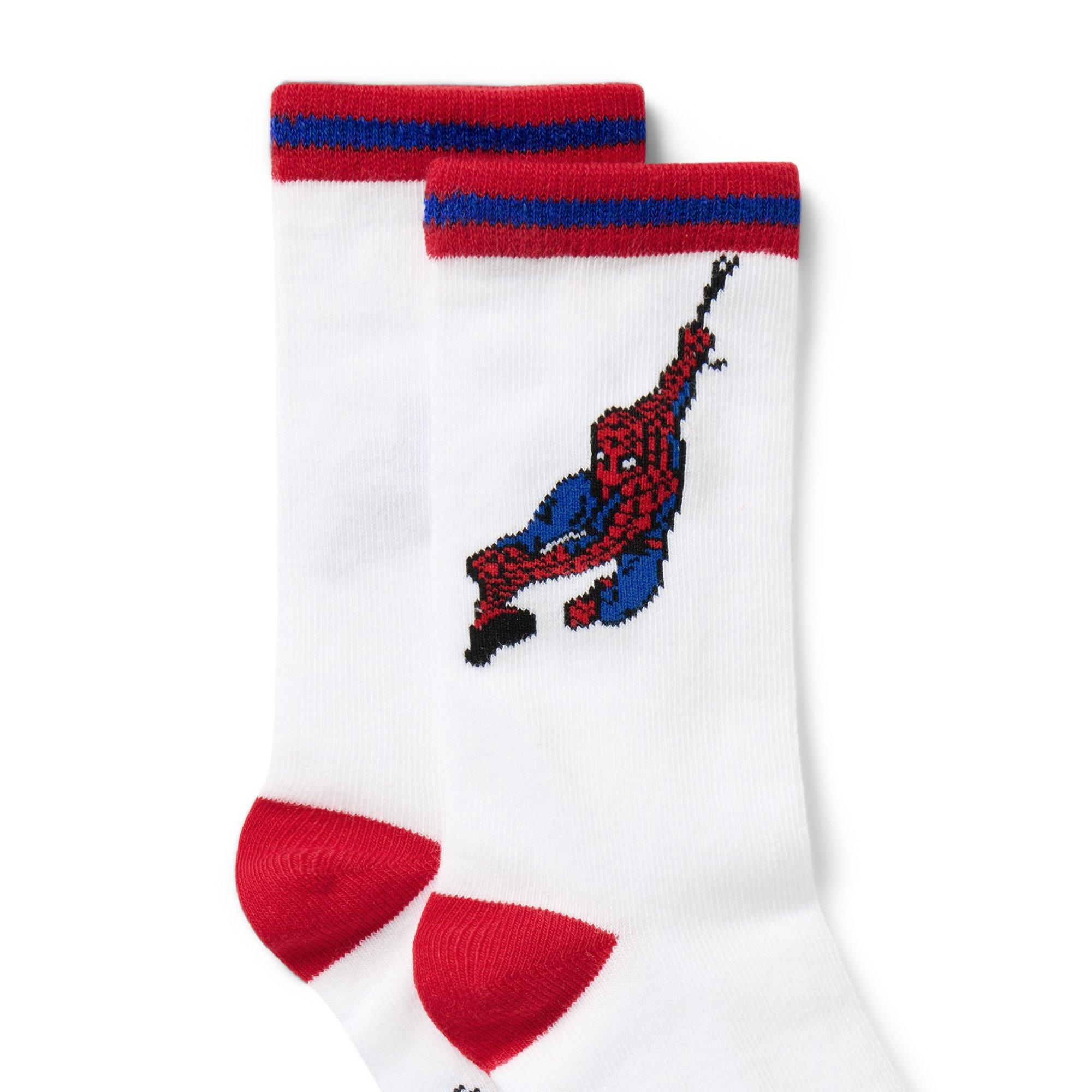 Marvel Spider-Man Crew Sock image number 1