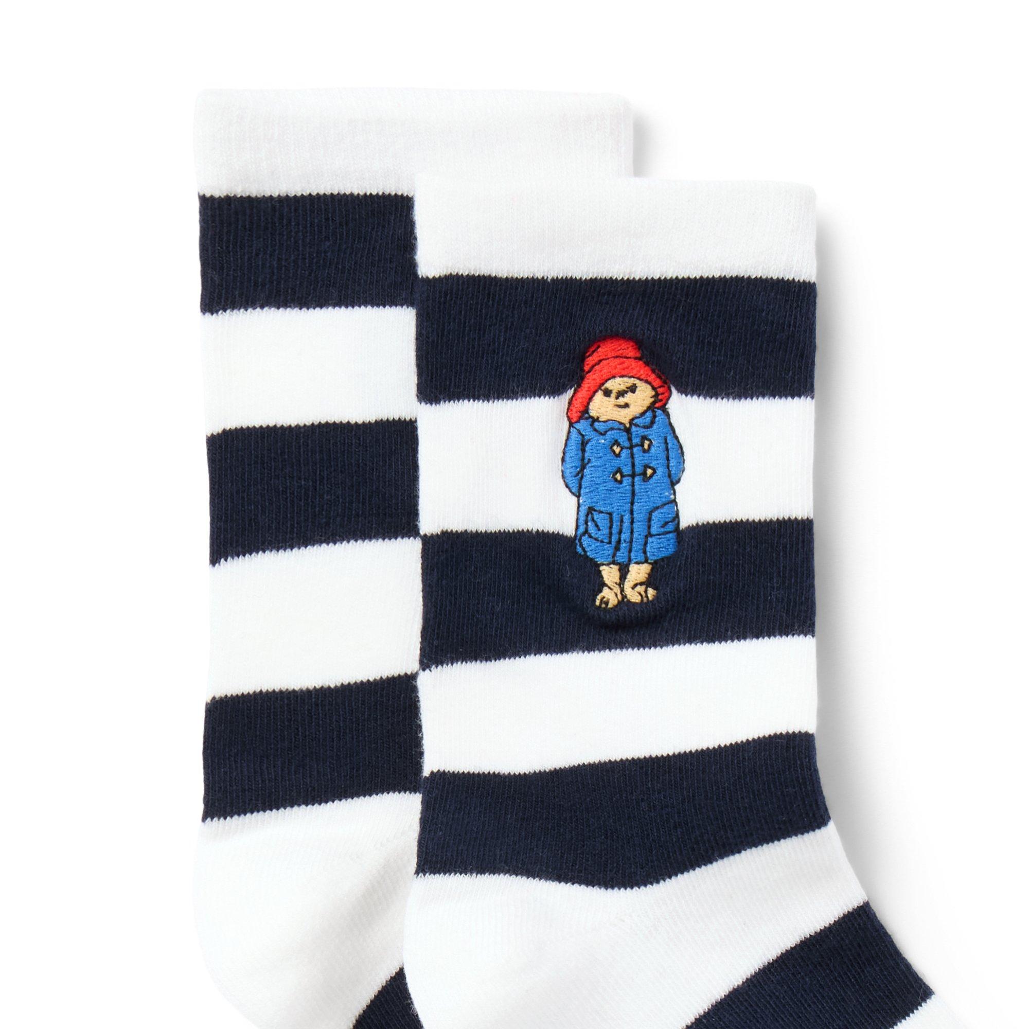 Paddington&trade; x Janie and Jack Striped Sock image number 1