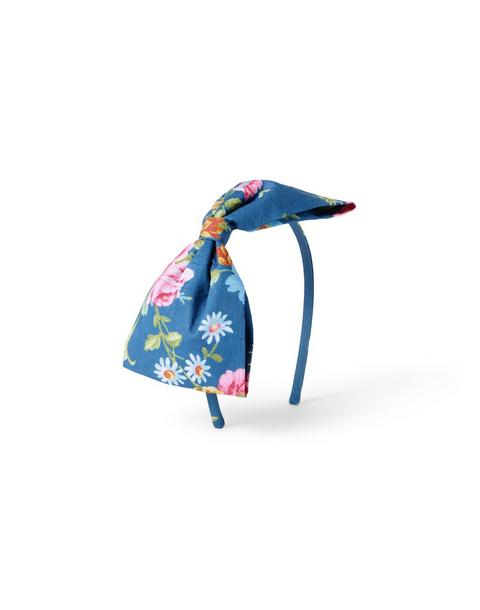 Floral Bow Headband