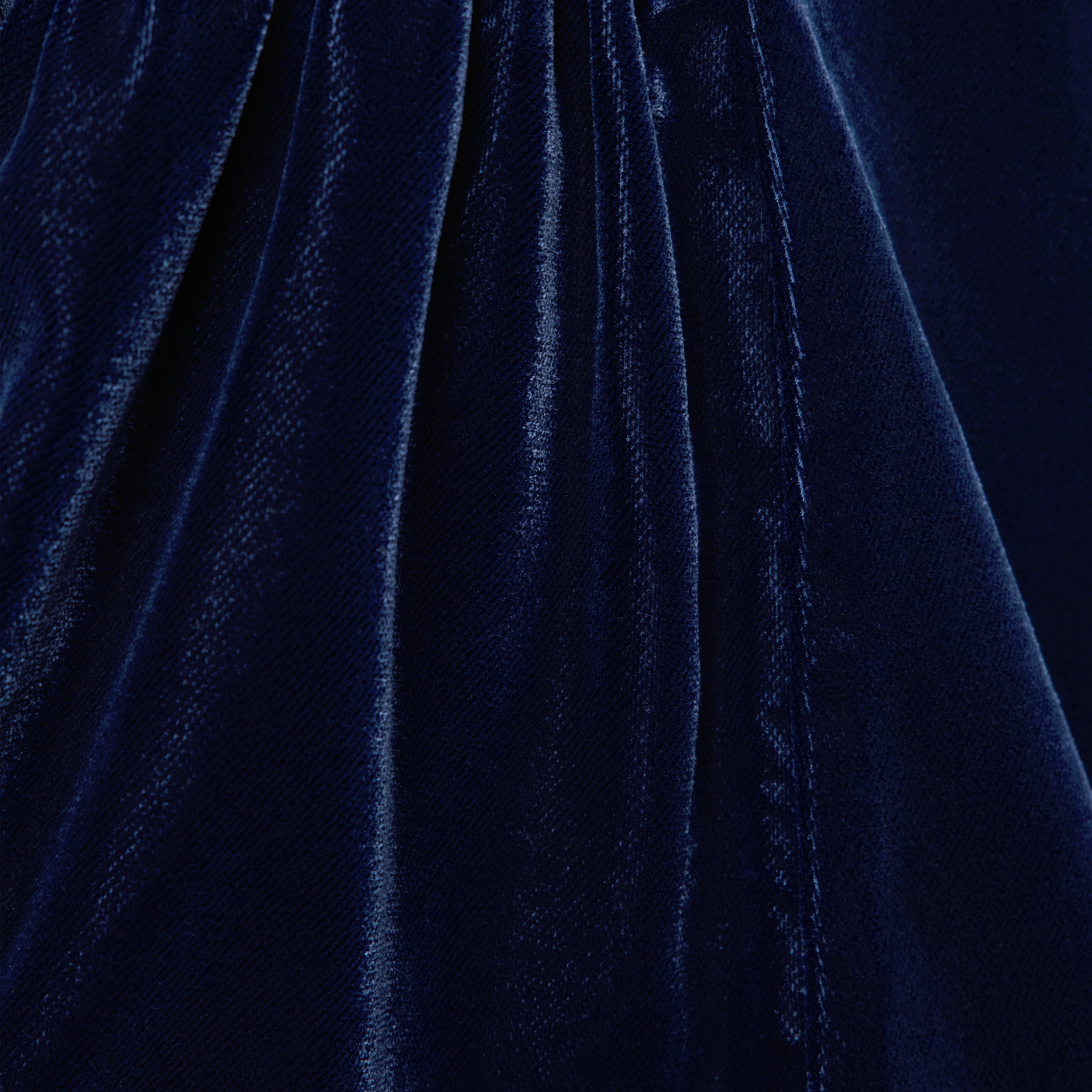The Velvet Lace Collar Dress image number 1