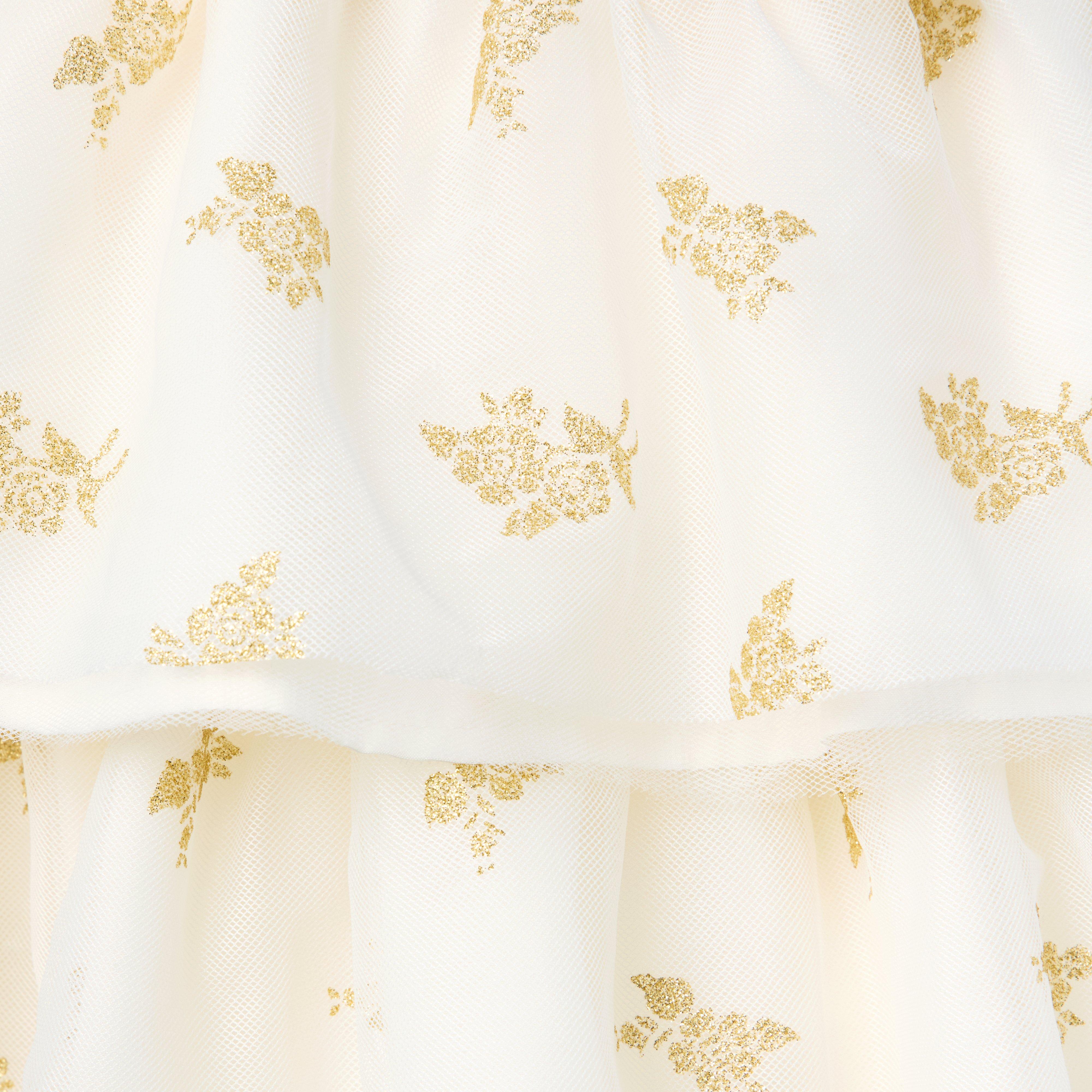 The Sparkle Floral Tiered Dress image number 1