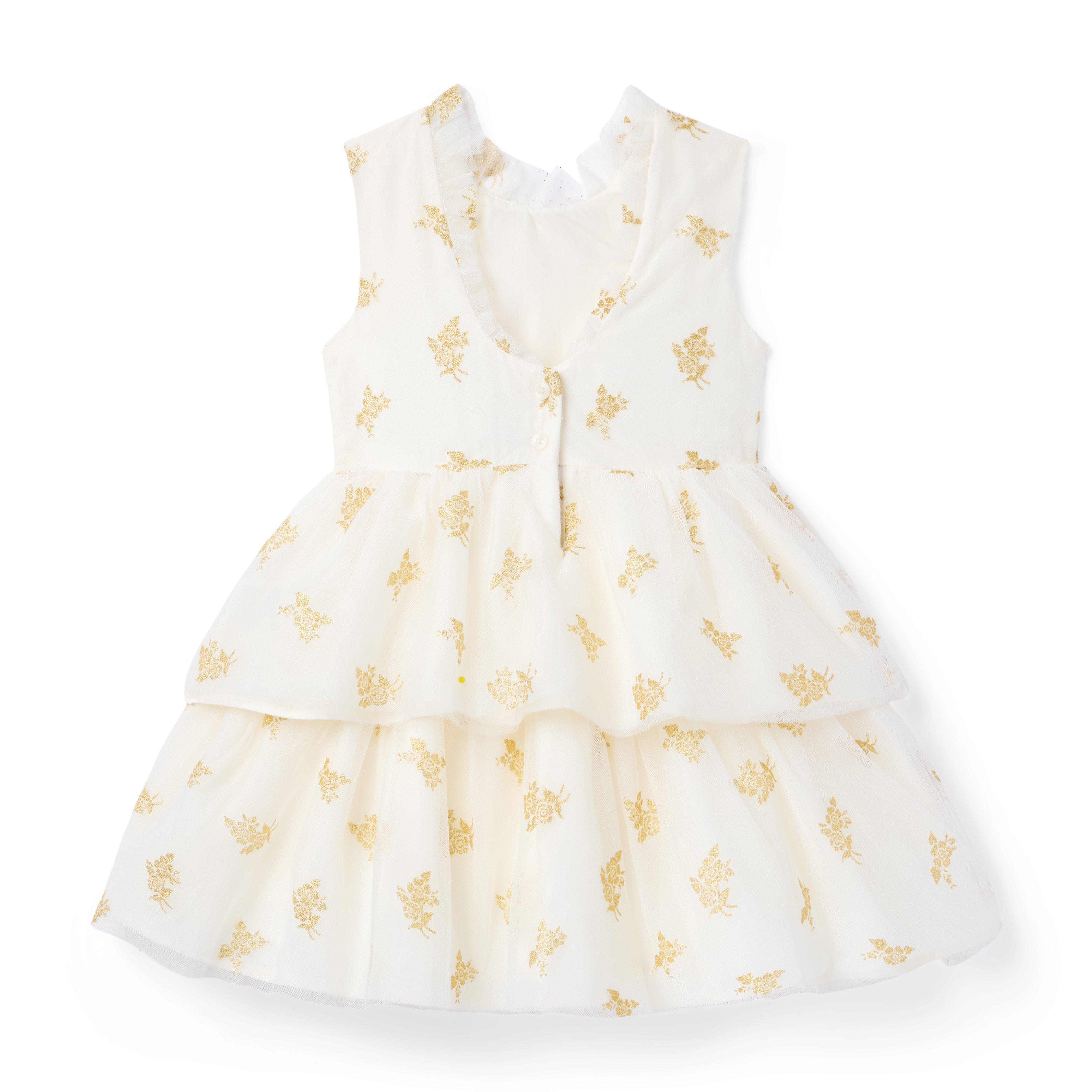 The Sparkle Floral Tiered Dress image number 2