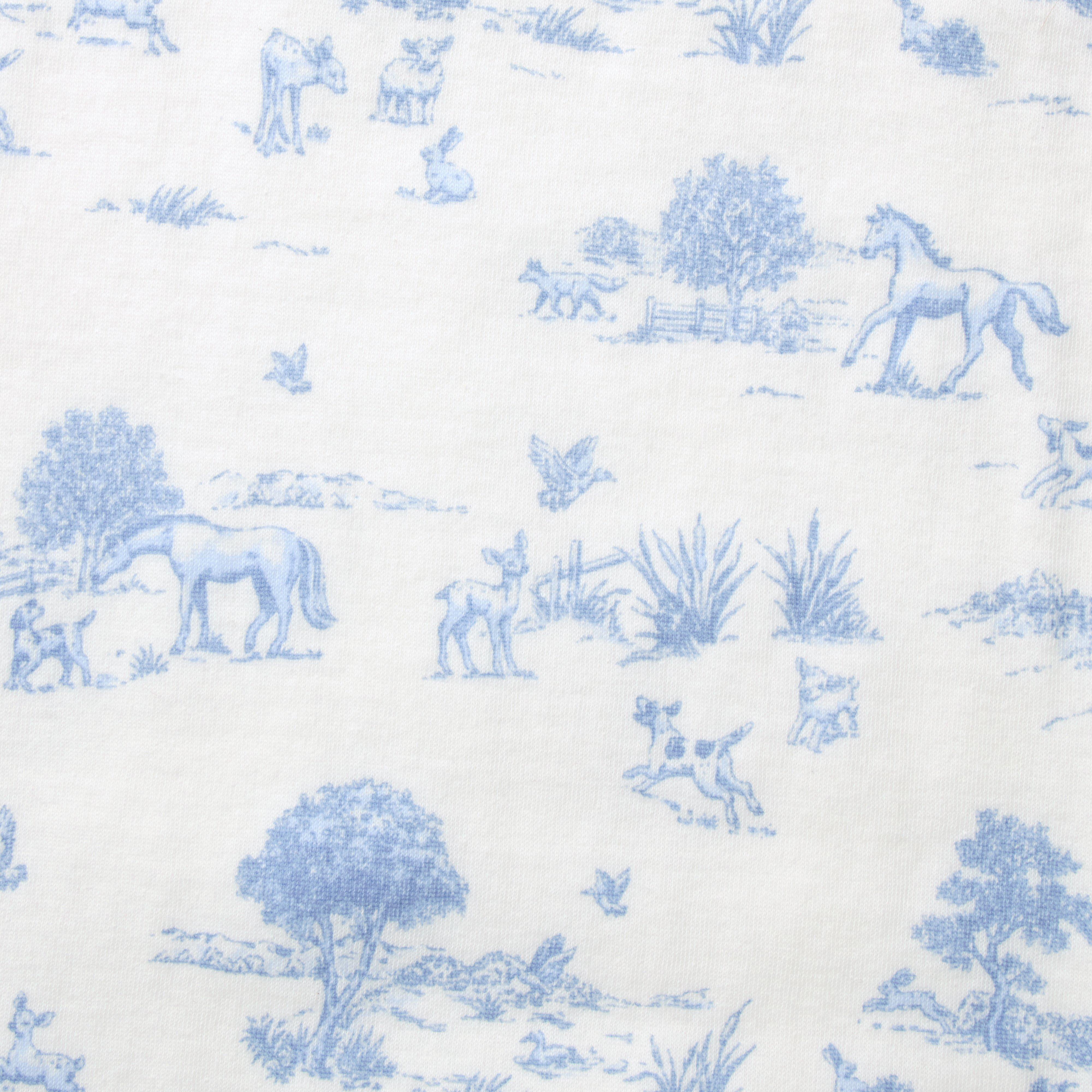 Baby Meadow Toile Blanket image number 1