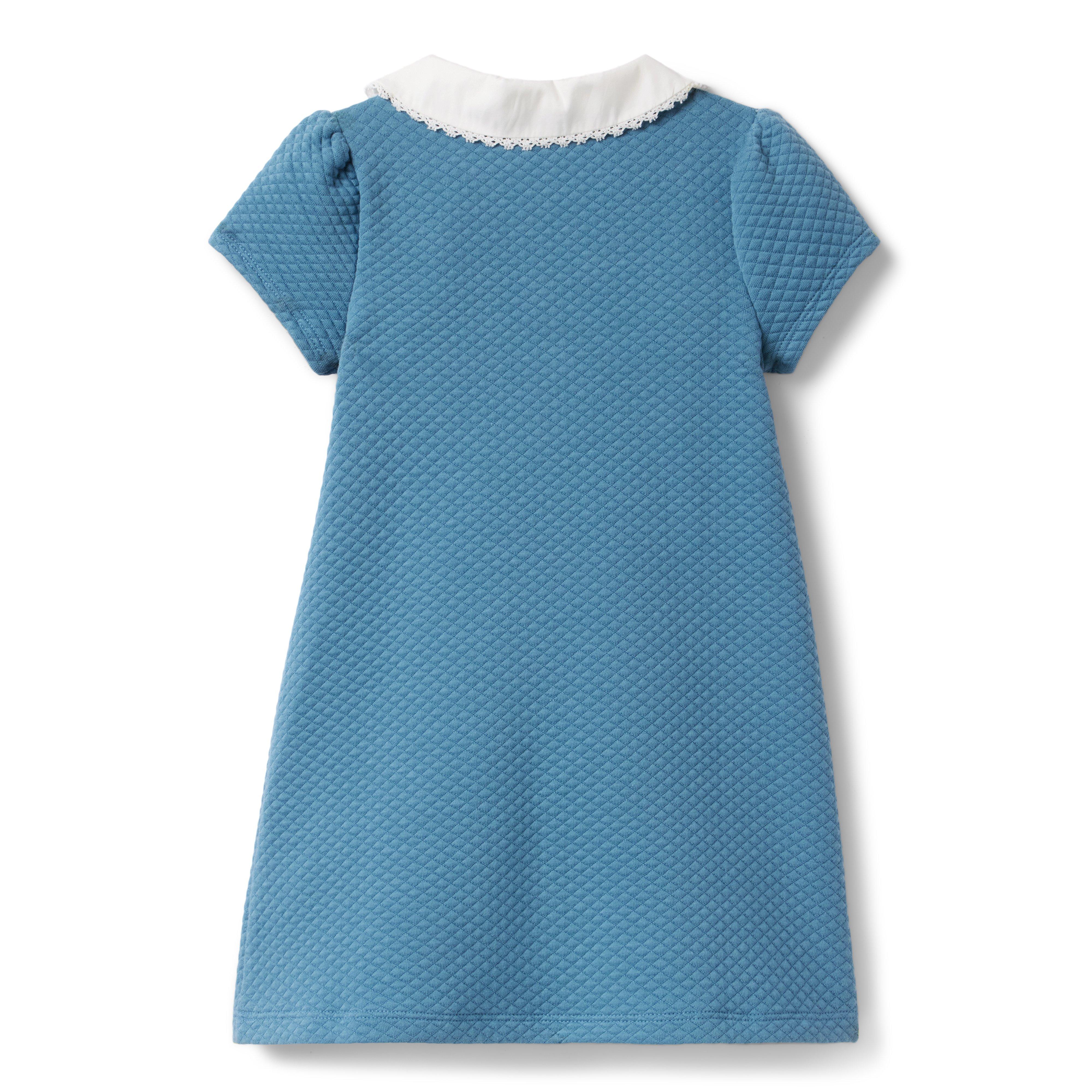 Quilted Collared Dress image number 1