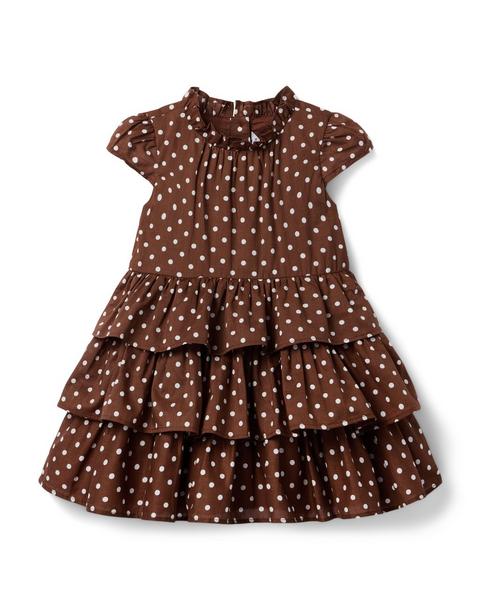 The Dot Ruffle Dress