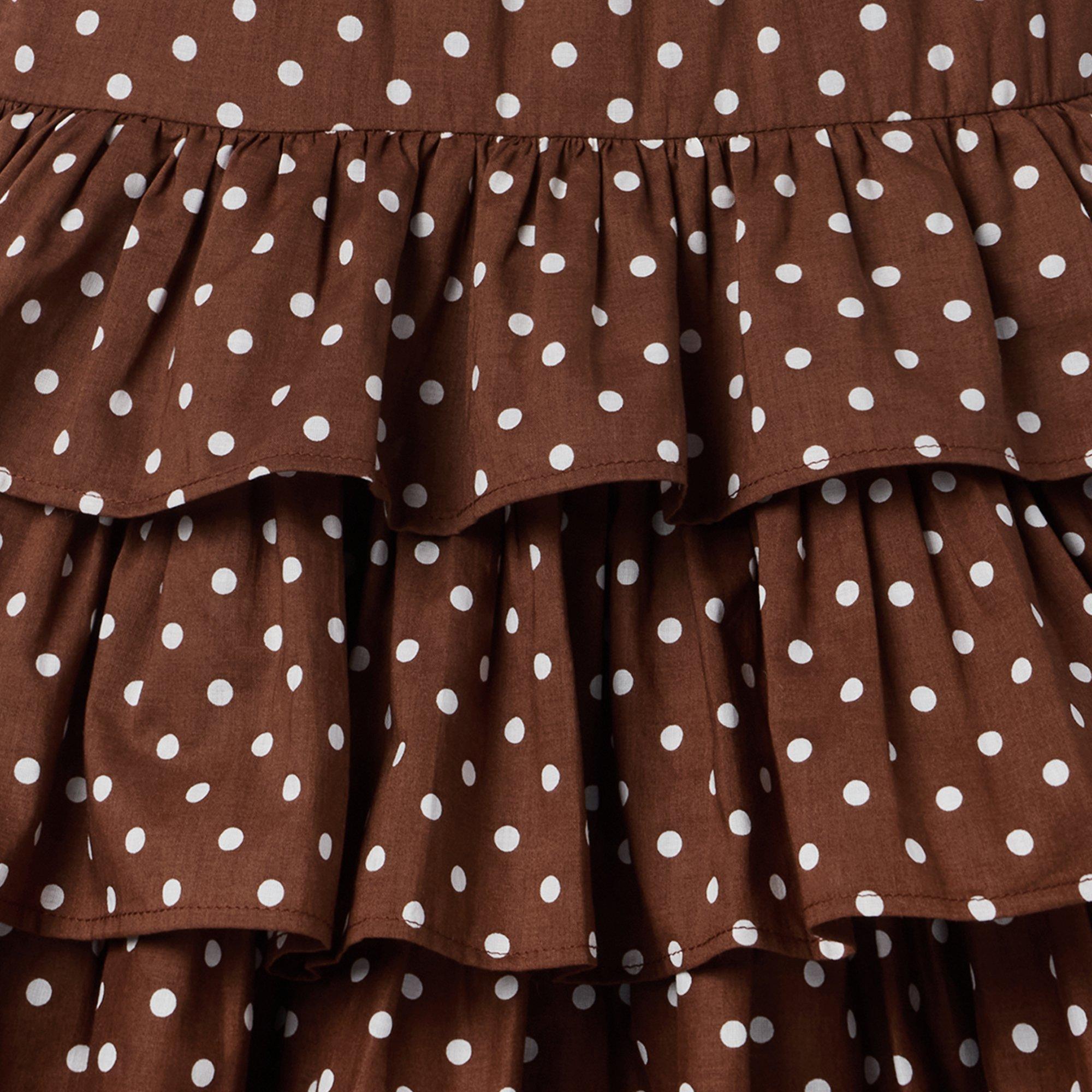 The Dot Ruffle Dress image number 2