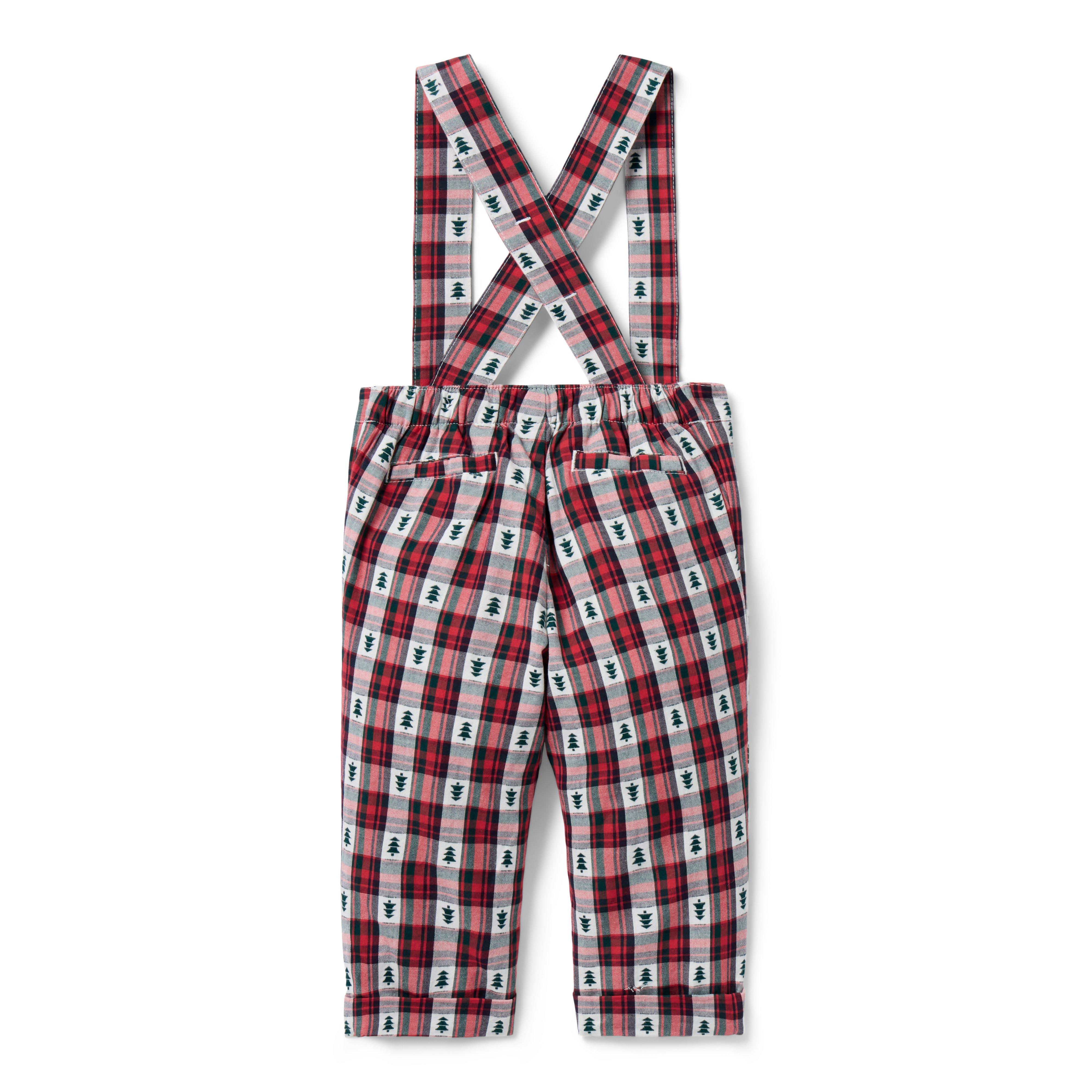 Baby Tree Tartan Suspender Pant image number 2