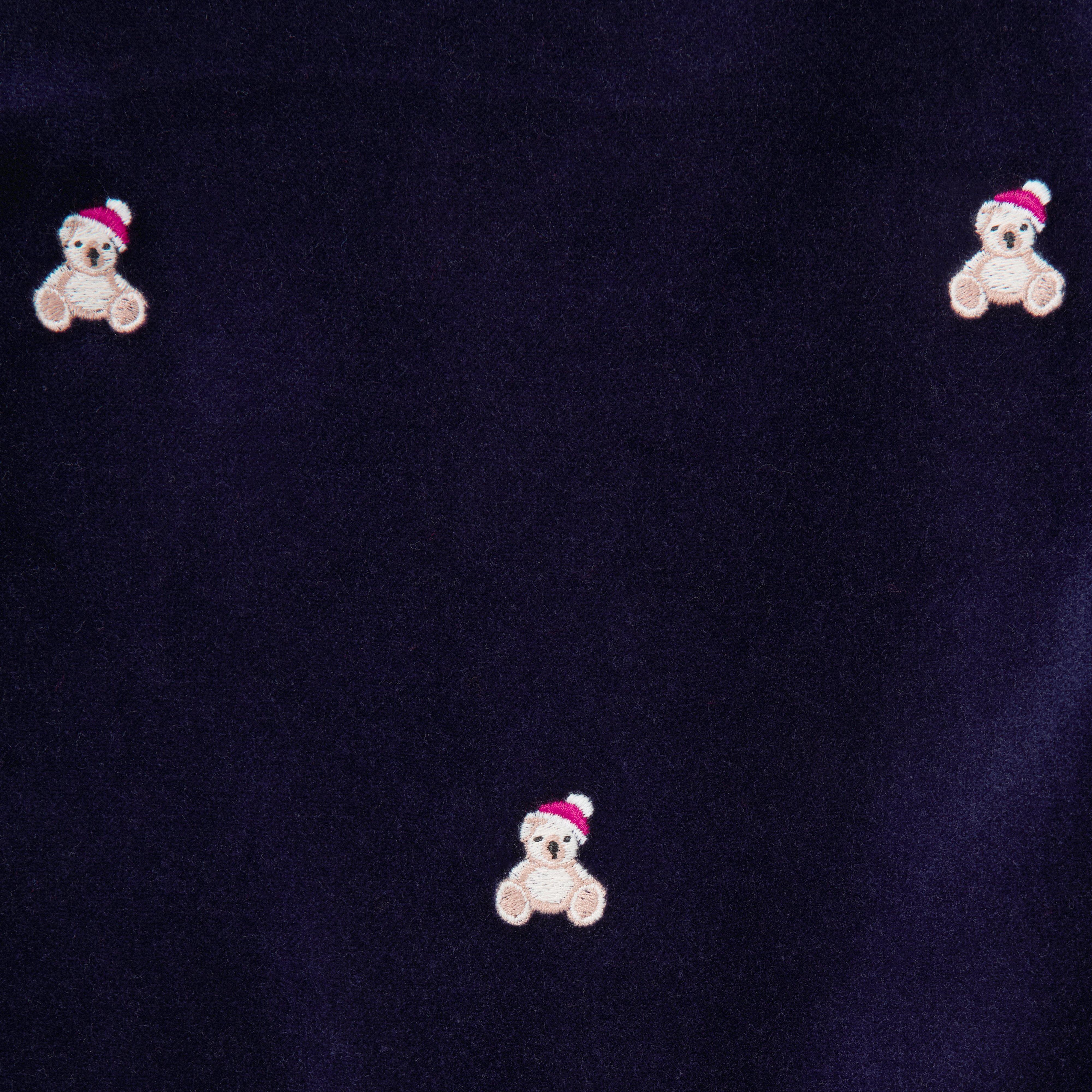 The Holiday Bear Baby Overall image number 1