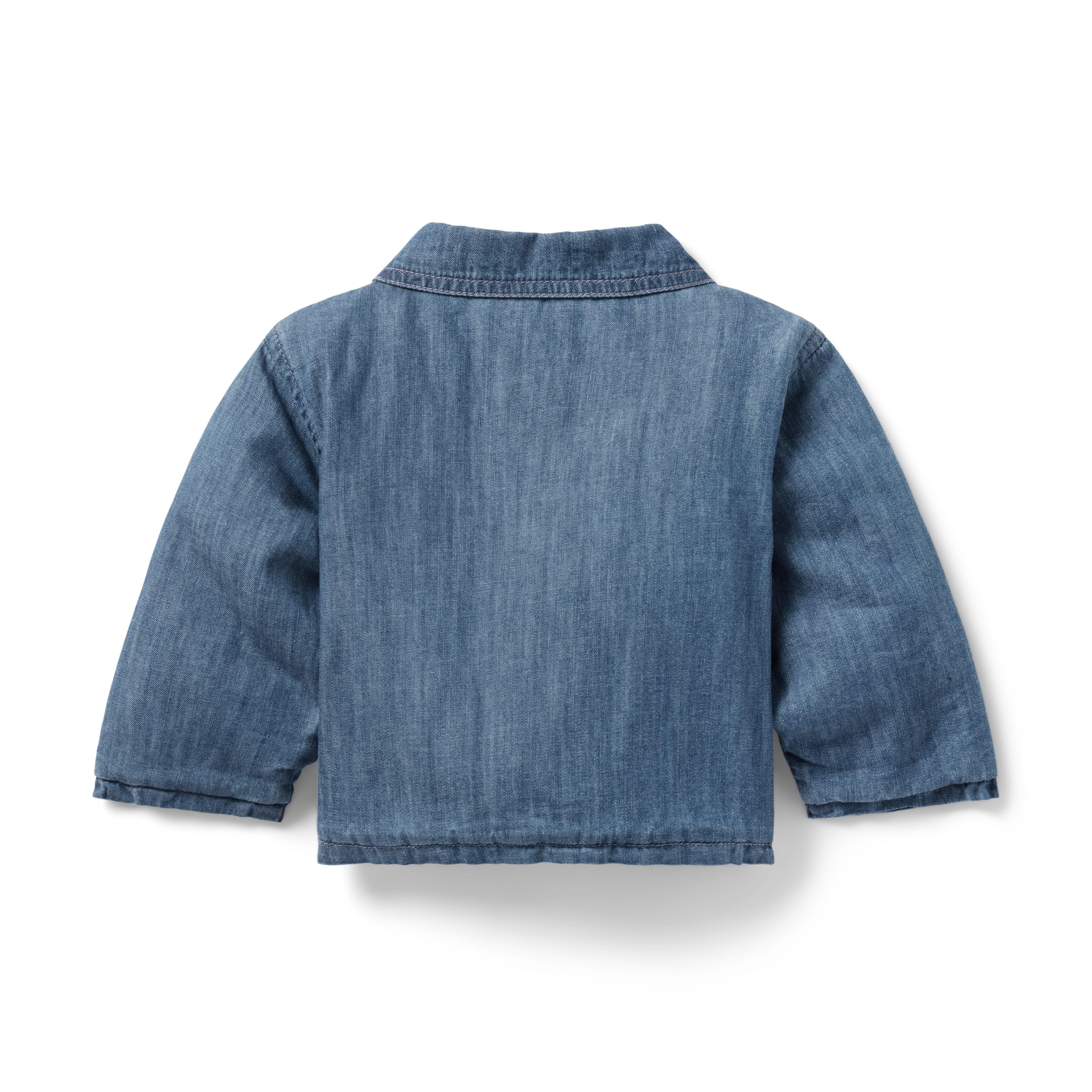 Baby Chambray Puffer Jacket image number 2