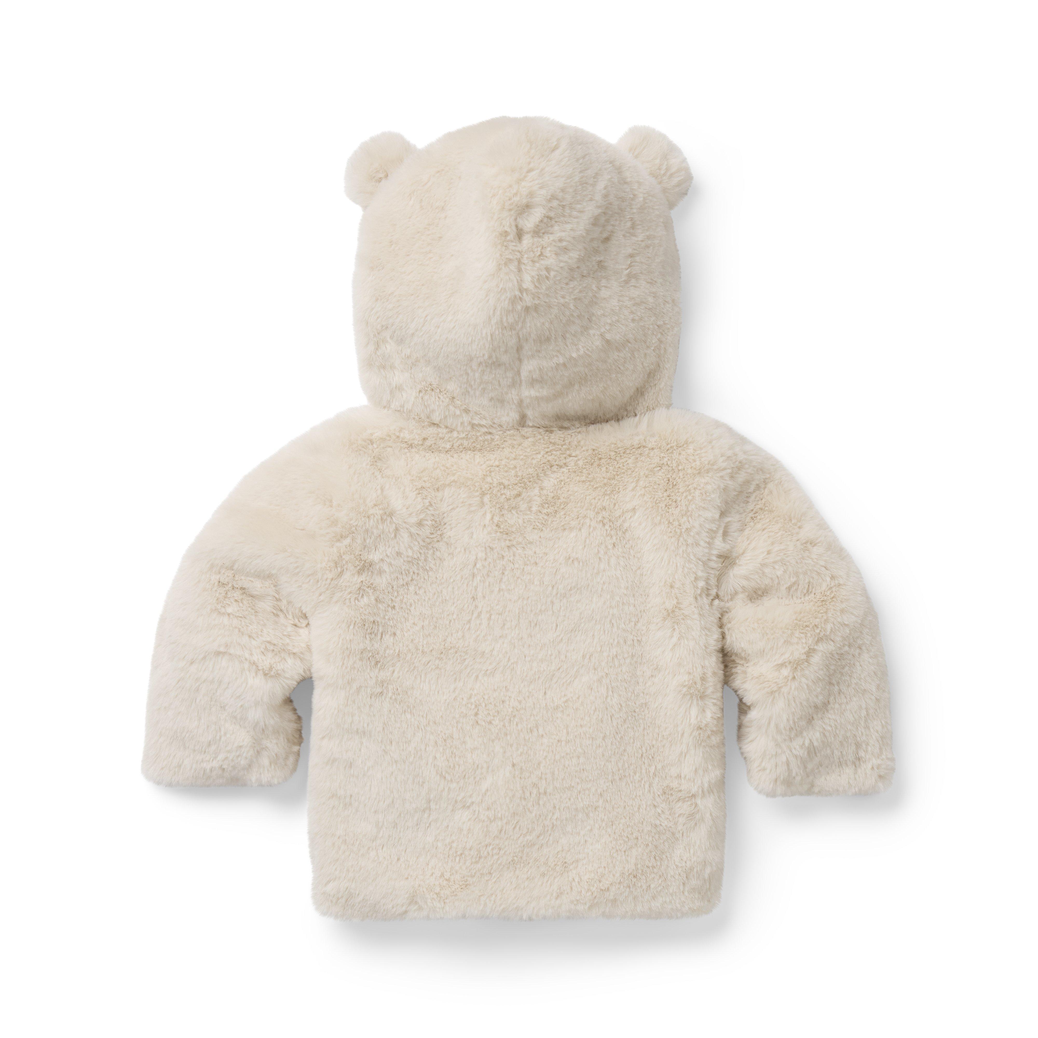 Baby Bear Faux Fur Hooded Jacket image number 2