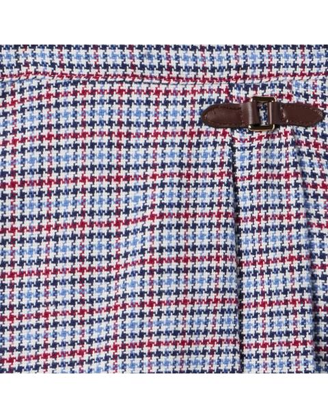 Houndstooth Buckle Skirt