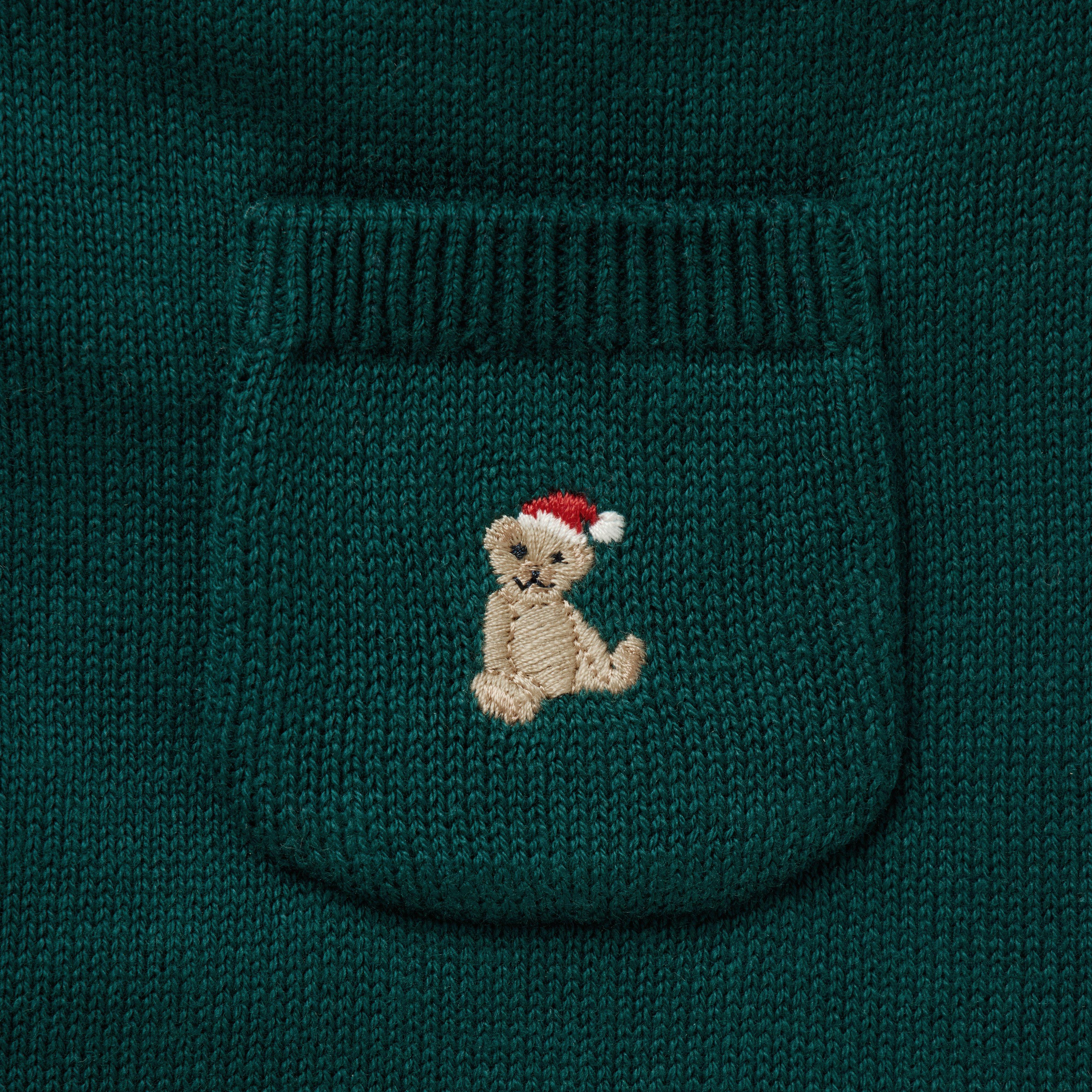 Baby Embroidered Pocket Sweater Pant image number 2