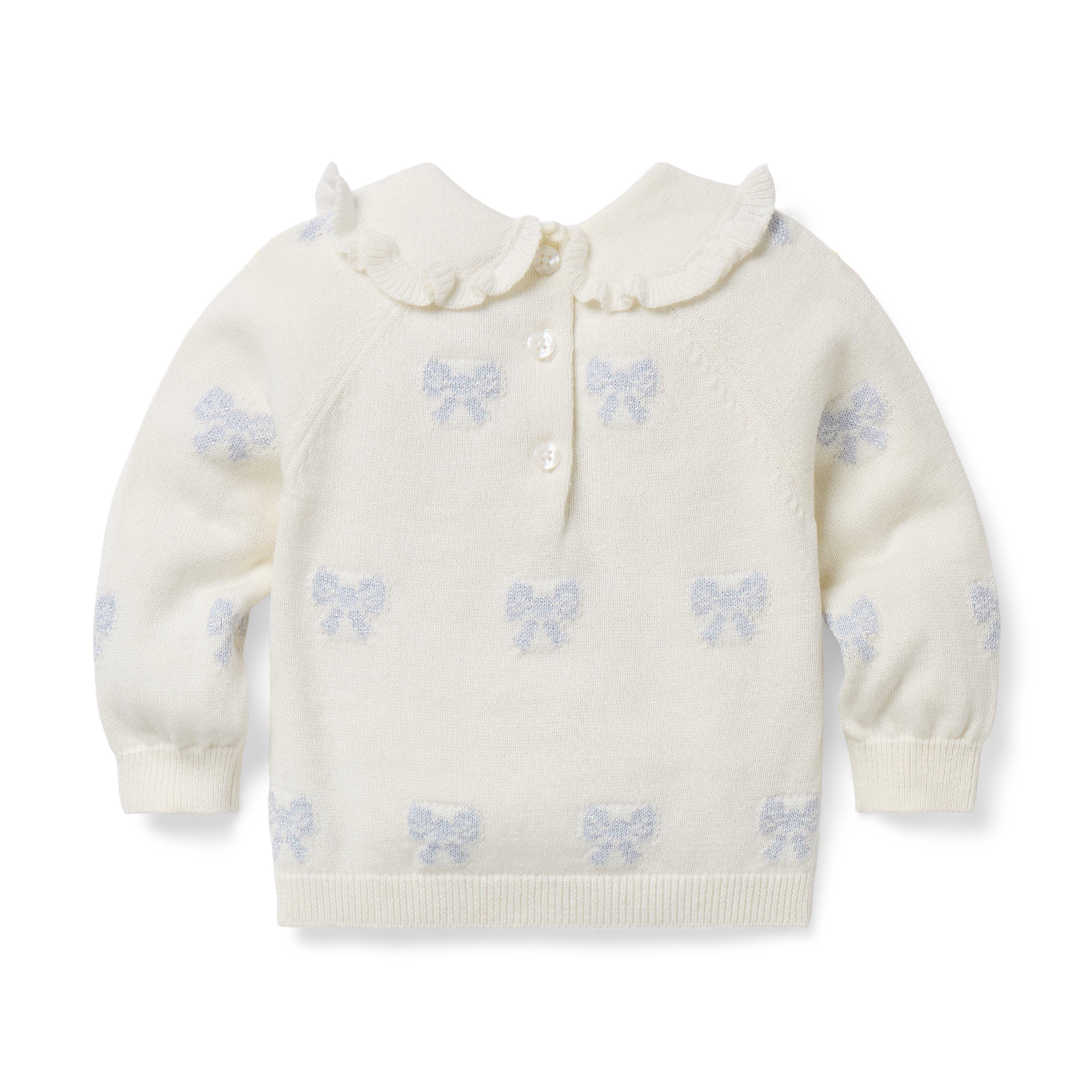 Baby Bow Collared Sweater image number 1