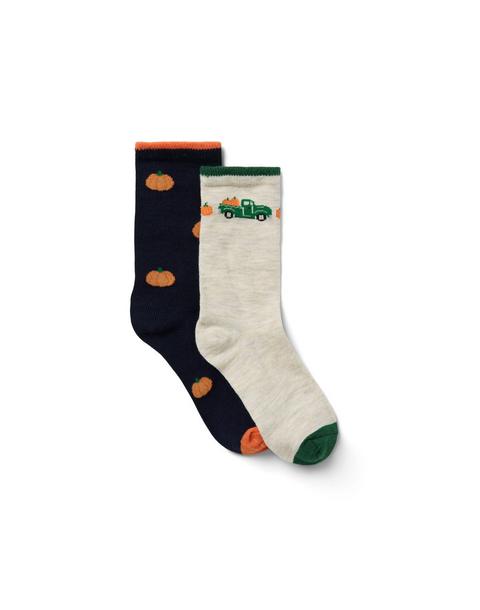 Pumpkin Sock 2-Pack