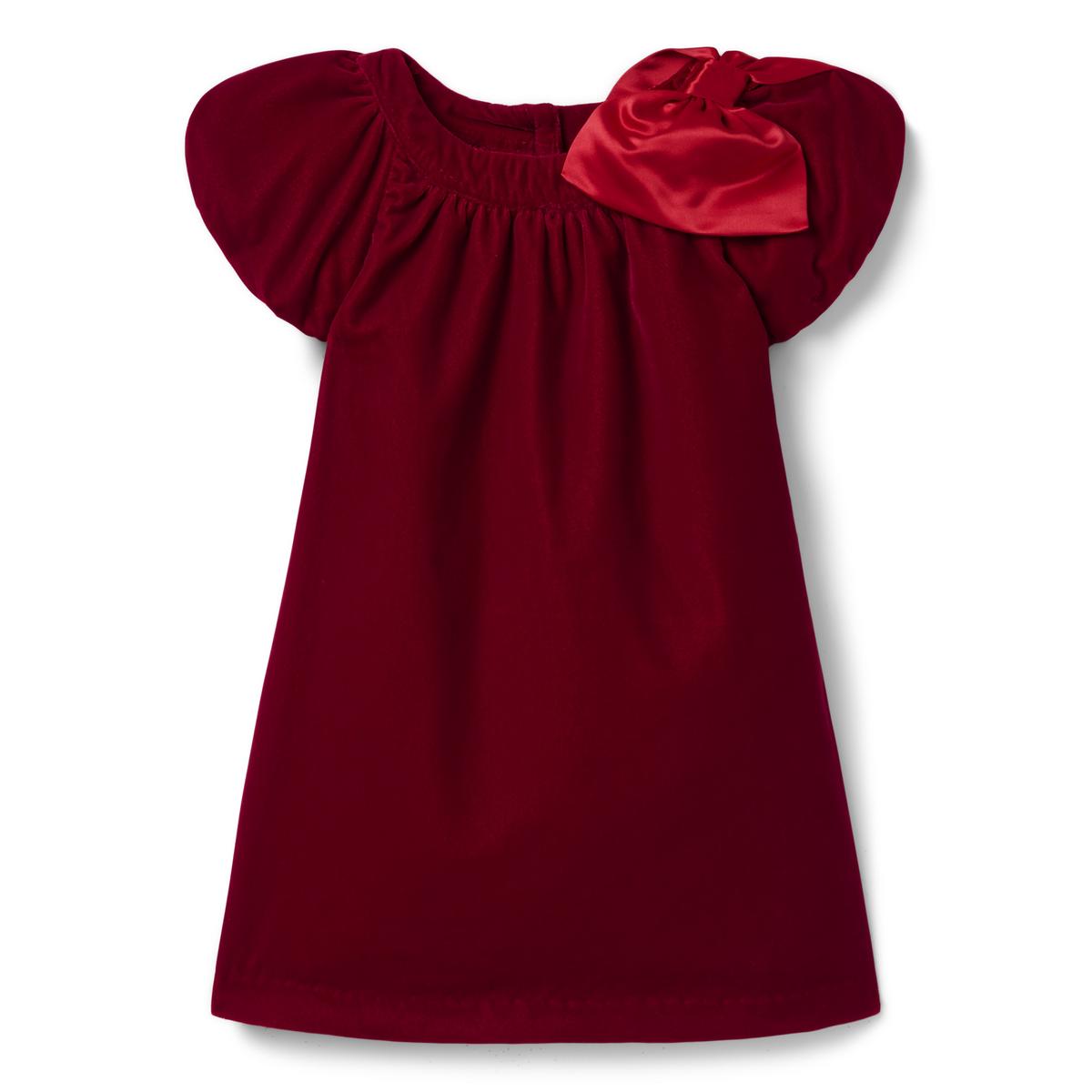 Janie and Jack The Velvet Bow Dress