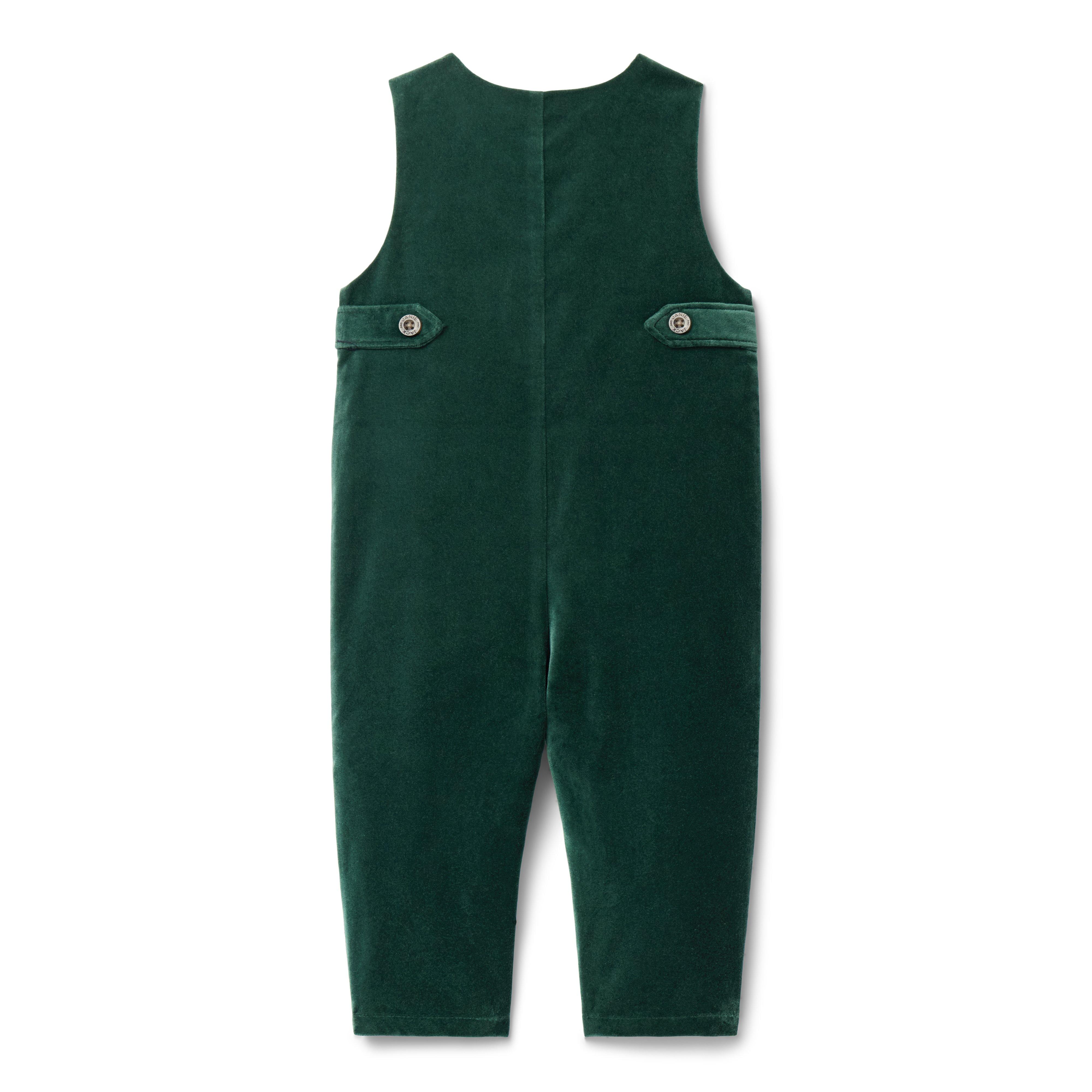 The Velvet Holiday Baby Overall image number 1