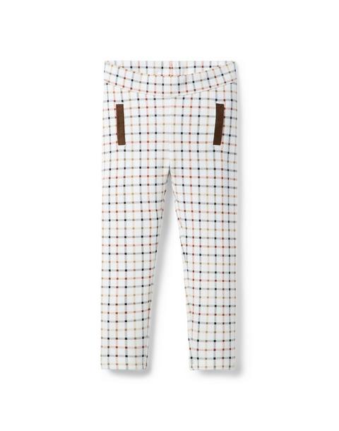 Plaid Ponte Pant