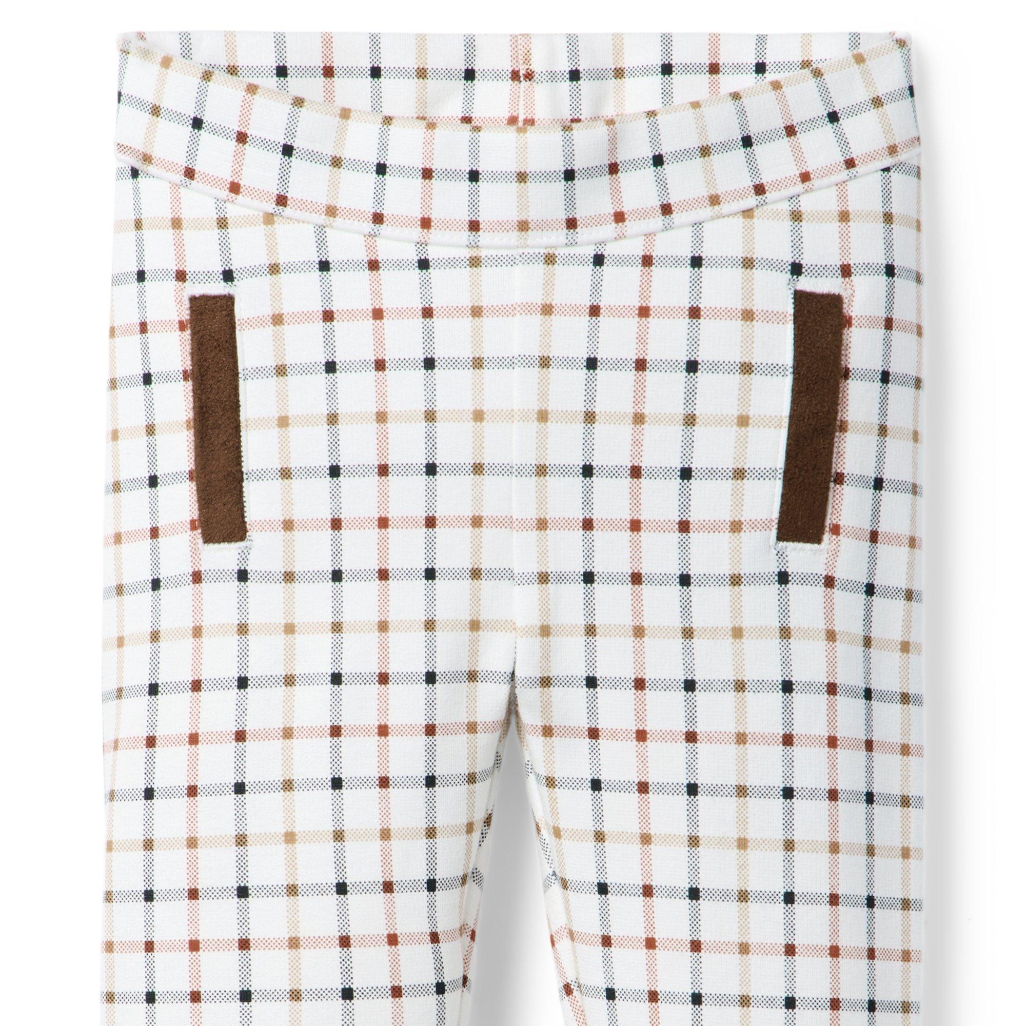 Plaid Ponte Pant image number 1
