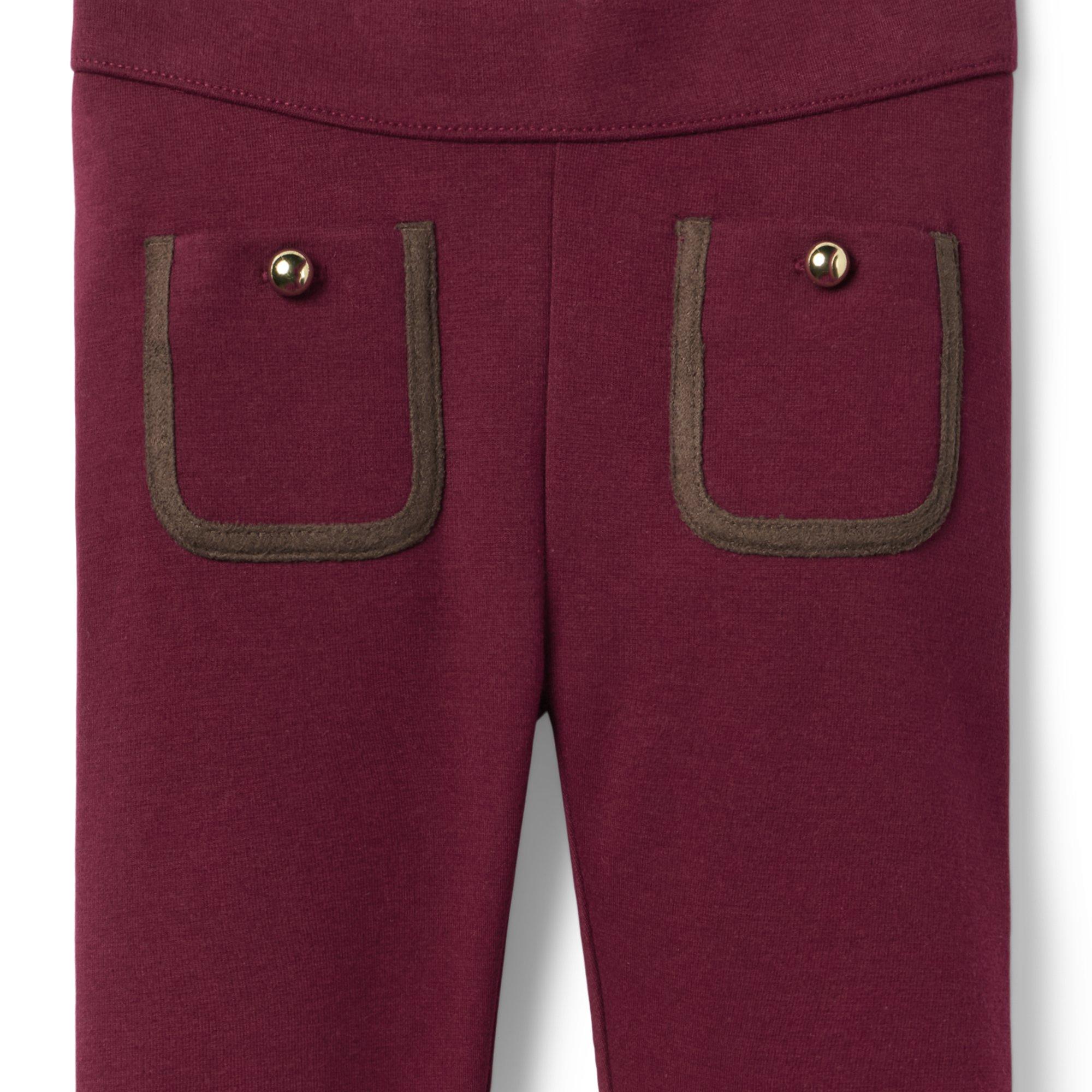 Patch Pocket Ponte Pant image number 1