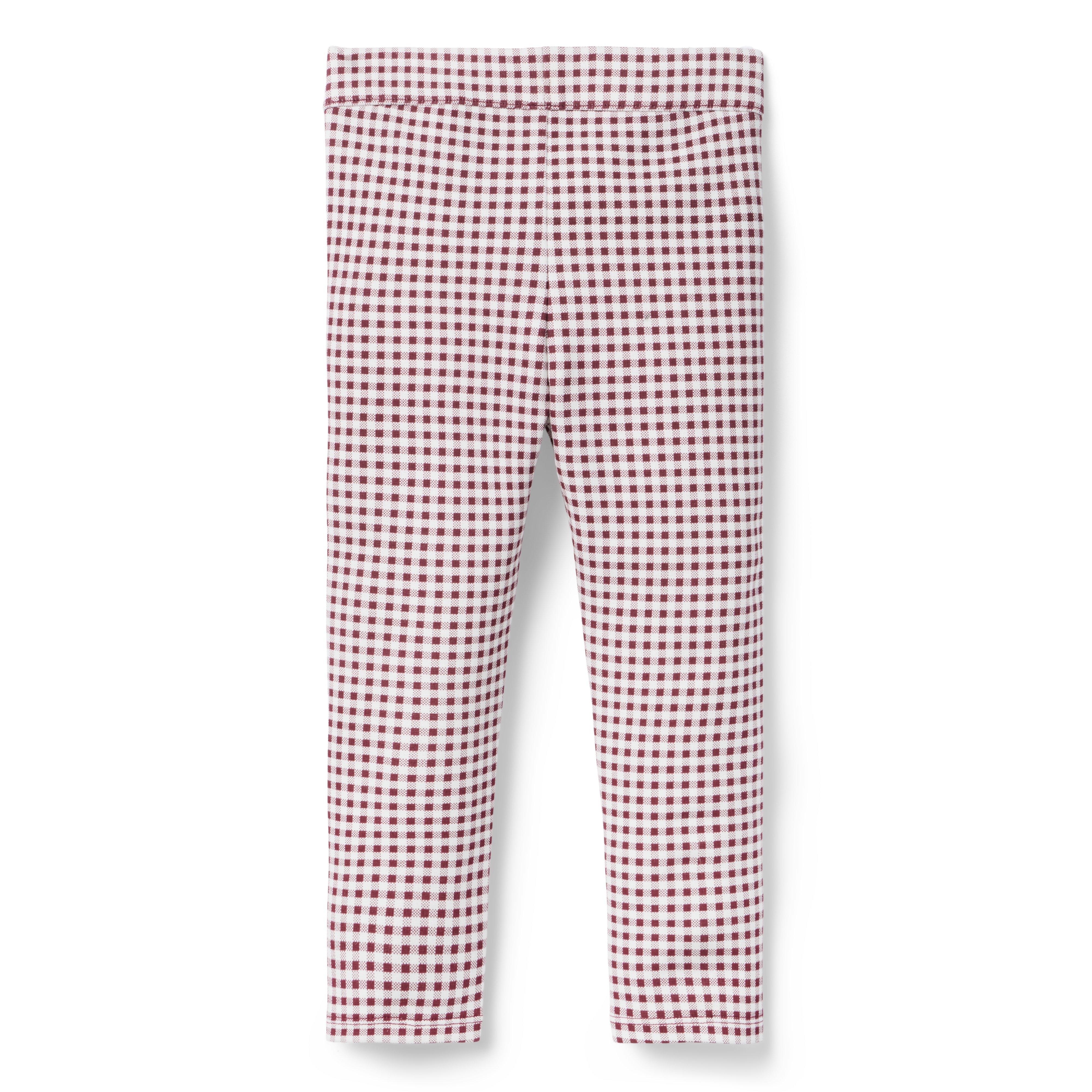 Gingham Button Ponte Pant image number 2