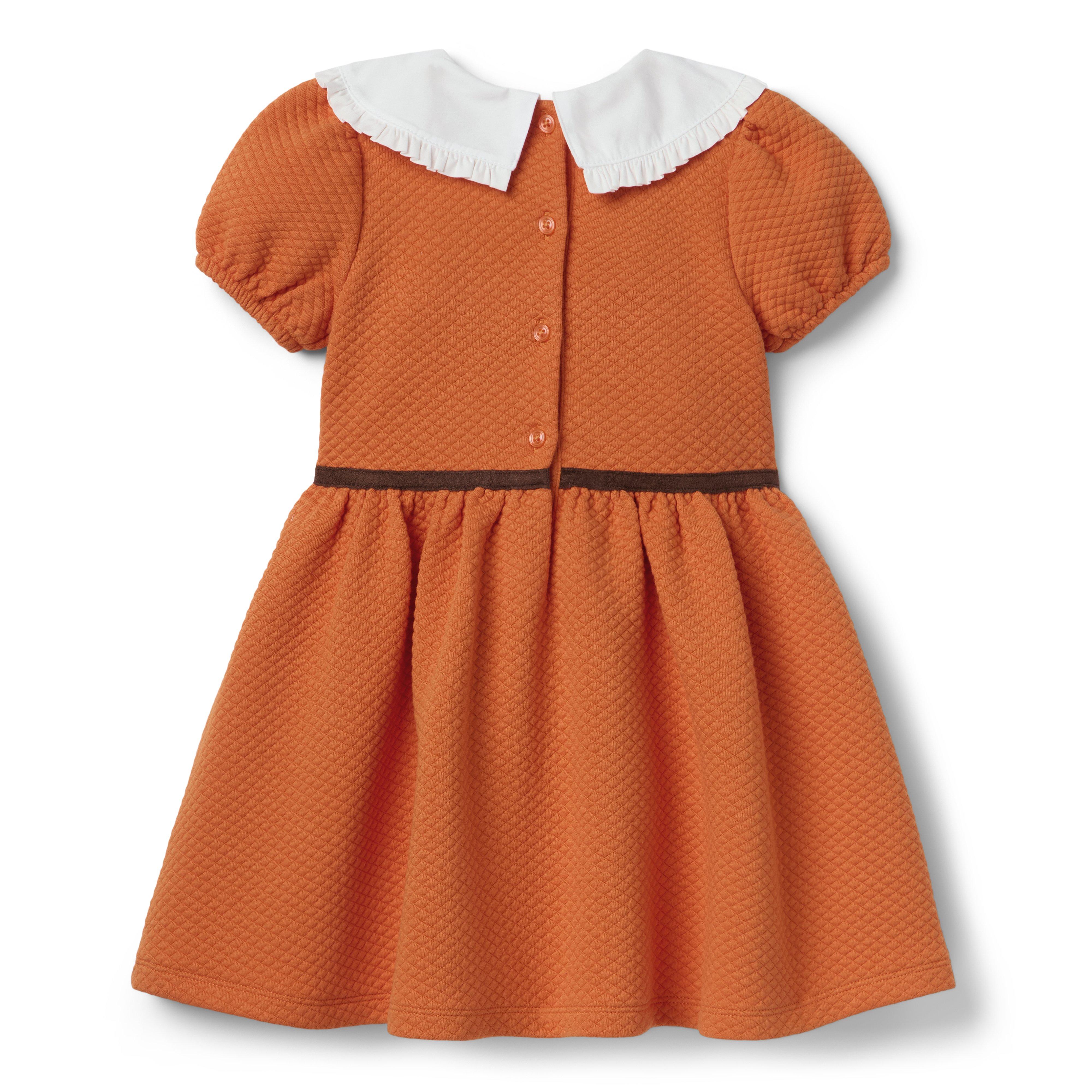 Quilted Collared Dress image number 1