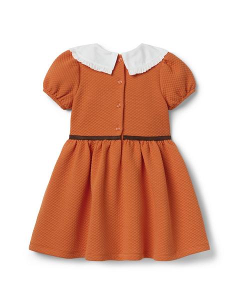 Quilted Collared Dress