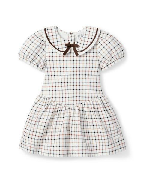 Plaid Ponte Dress