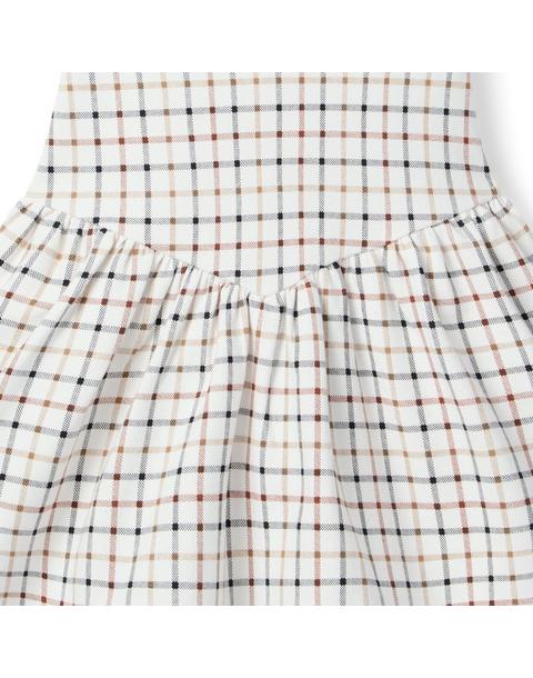 Plaid Ponte Dress