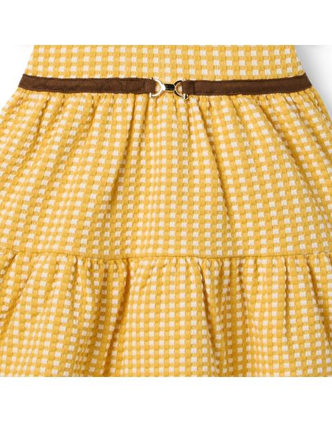 Gingham Bridle Bit Dress