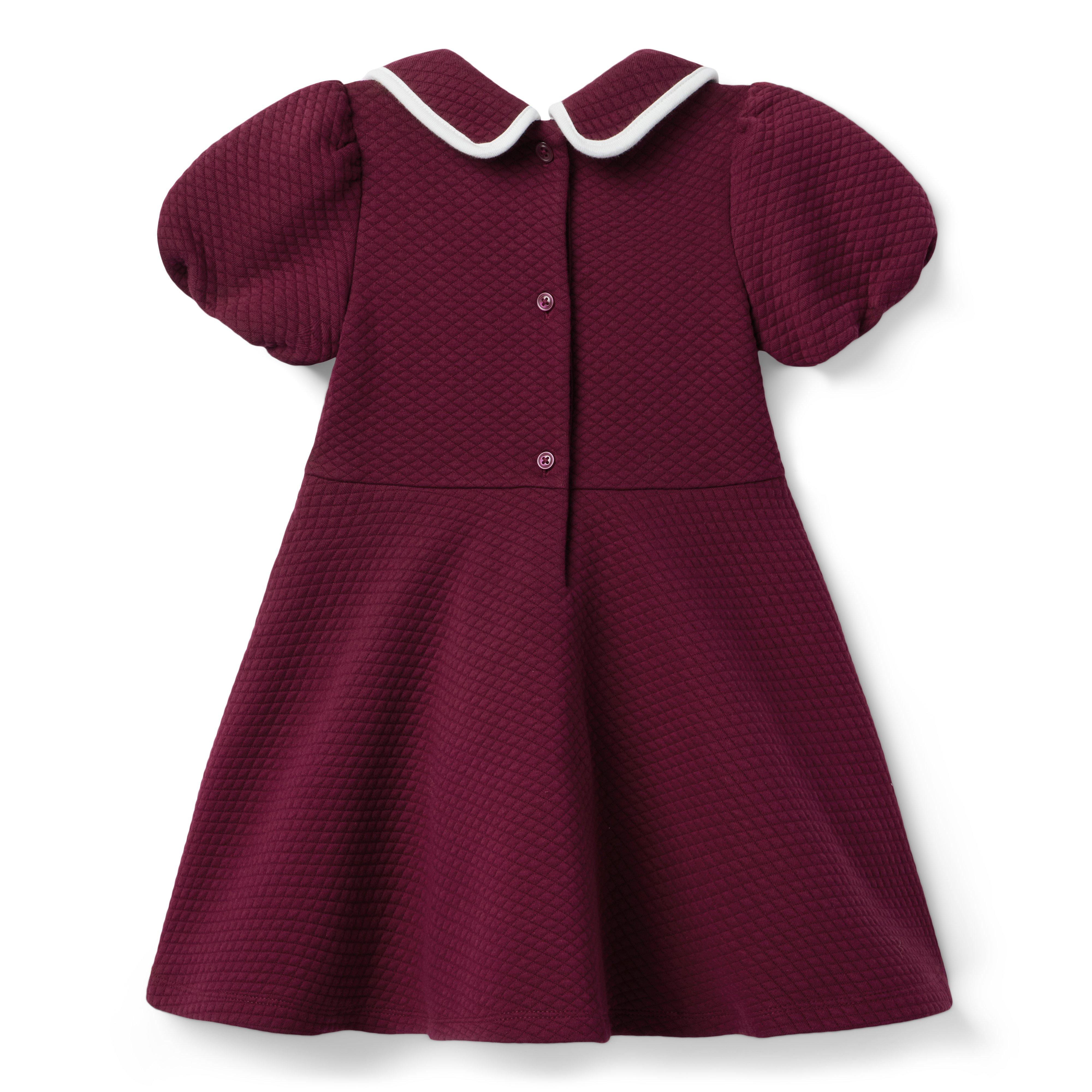 Quilted Puff Sleeve Dress image number 1