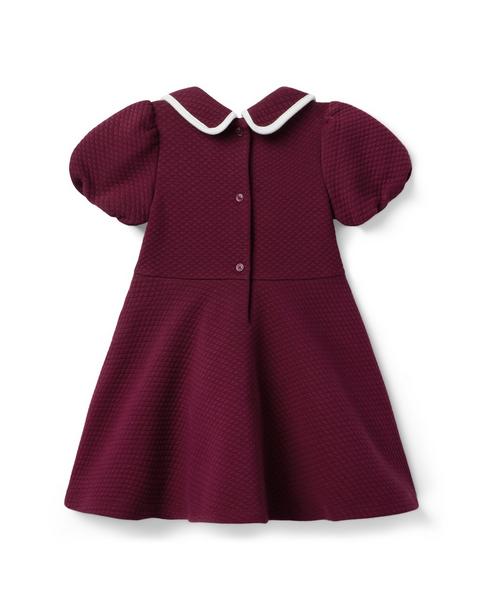 Quilted Puff Sleeve Dress