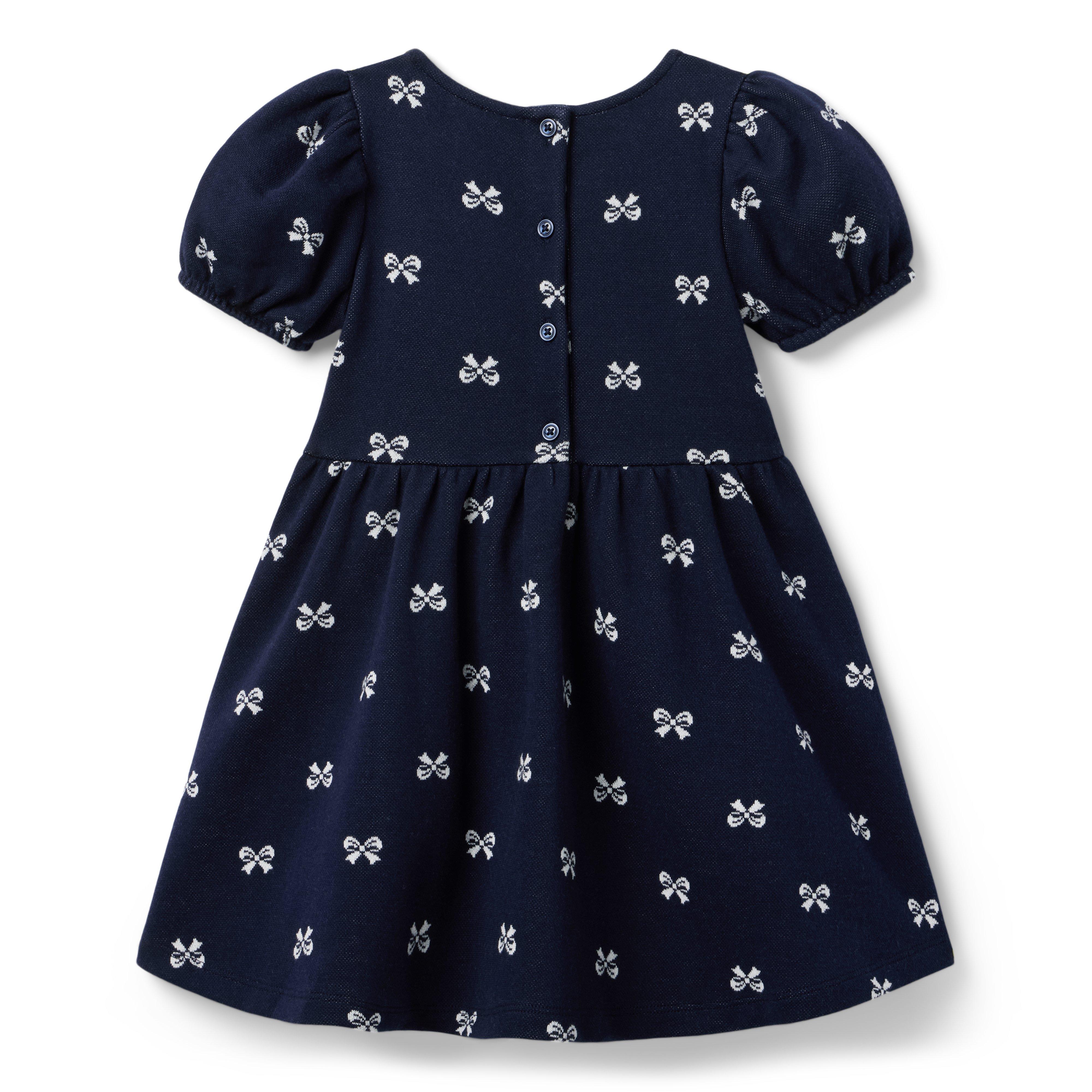 Bow Jacquard Dress image number 2