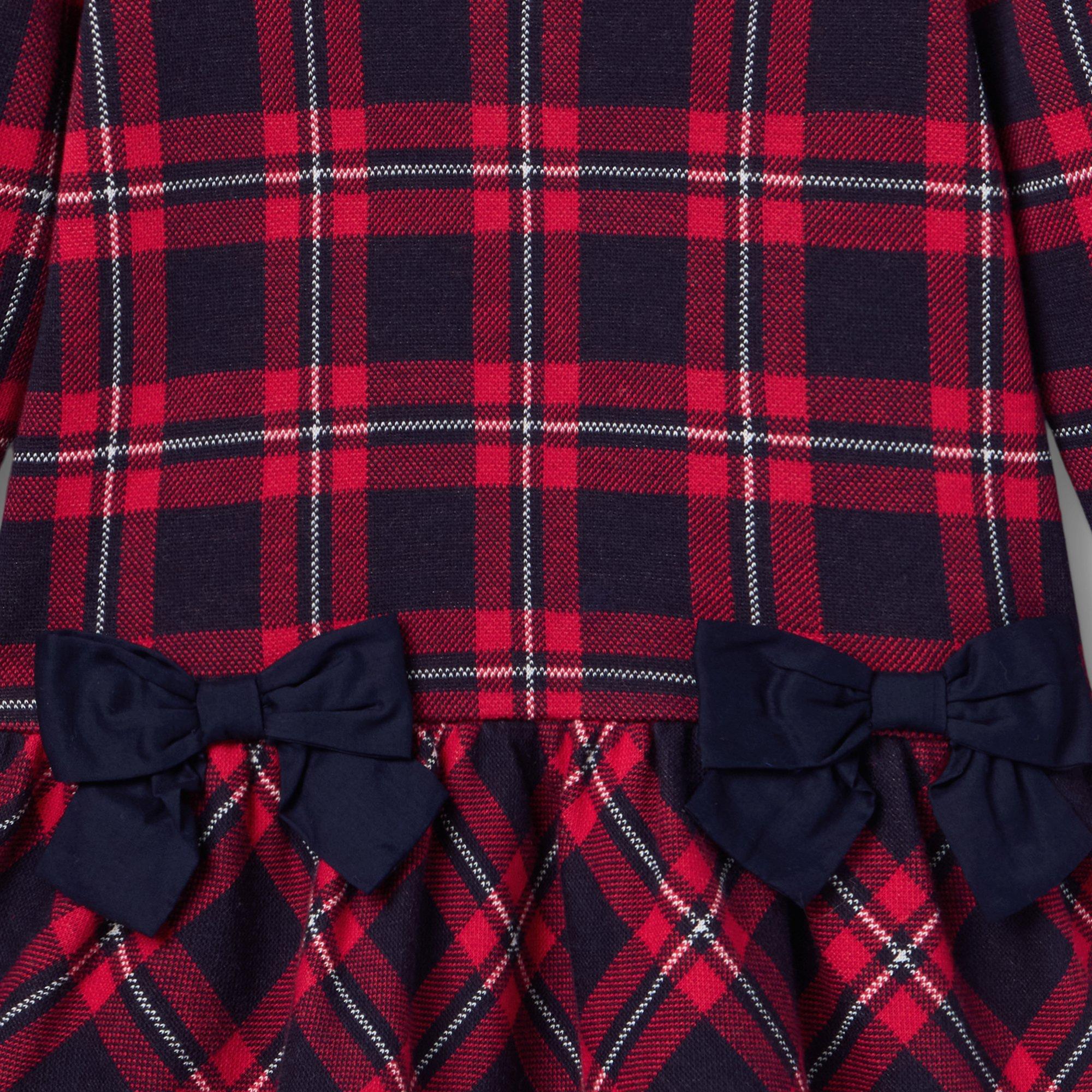 The Tartan Collared Bow Dress image number 1